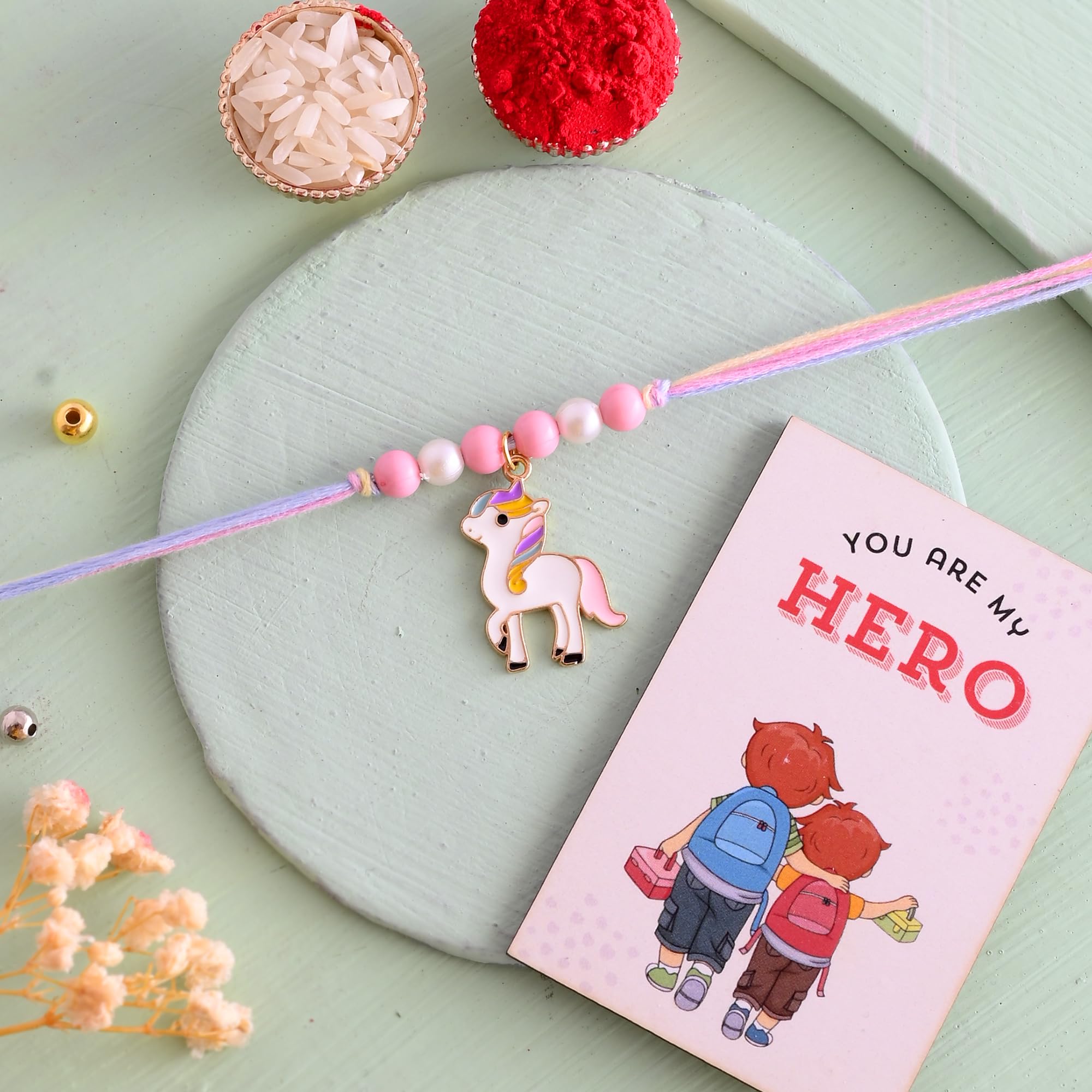 ascension Kids Rakhi for Girls Boys Raksha Bandhan Bhaiya Rakhi Set Kids Rakhi Childrens Rakhi Kids Cartoon Rakhis Kids Rakhi with You are My Hero Fridge Magnet & Roli Tilak (B0D76CQKKB) Amazon Price History, Amazon Price Tracker