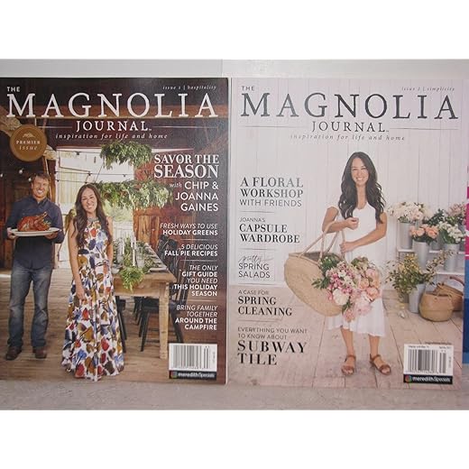 ONE SOURCE DISTICOR Magnolia At Home Magazine, 1 EA