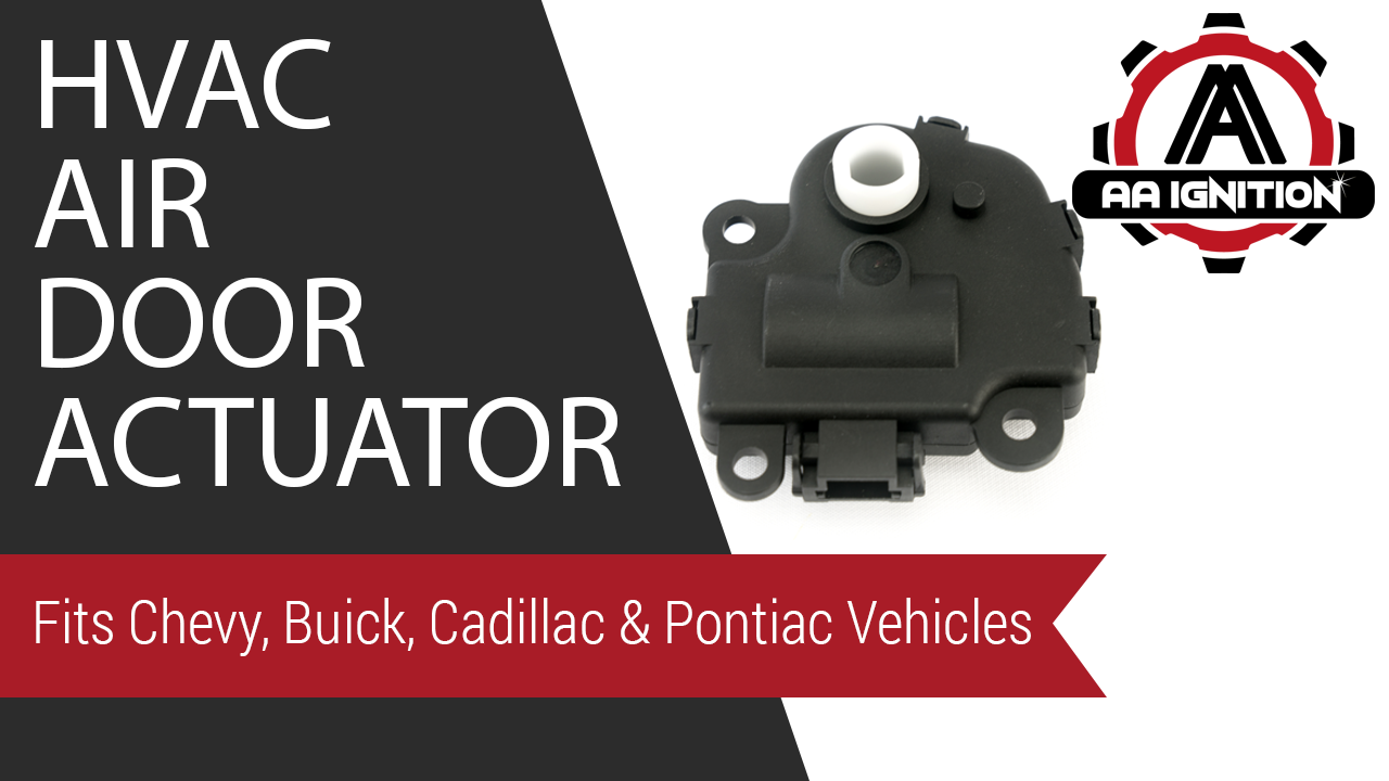 2 Actuadores De Puerta De Mezcla De Aire Para Calefacción | Compatible Con Chevrolet Impala Y Corvette | Reemplazo 604-108