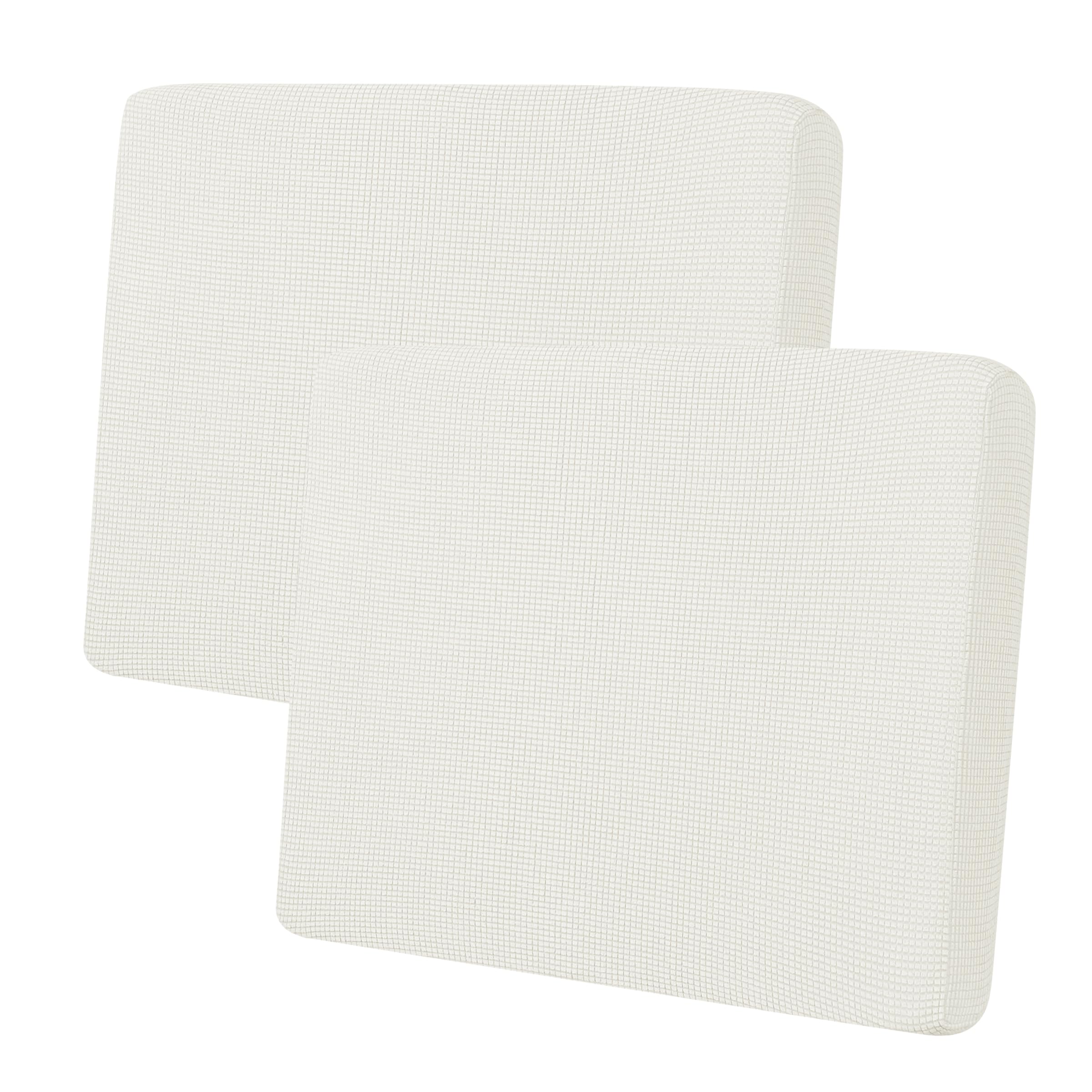 Easy-Going Stretch 2 Pieces Couch Cushion Cover for Sofa Seat