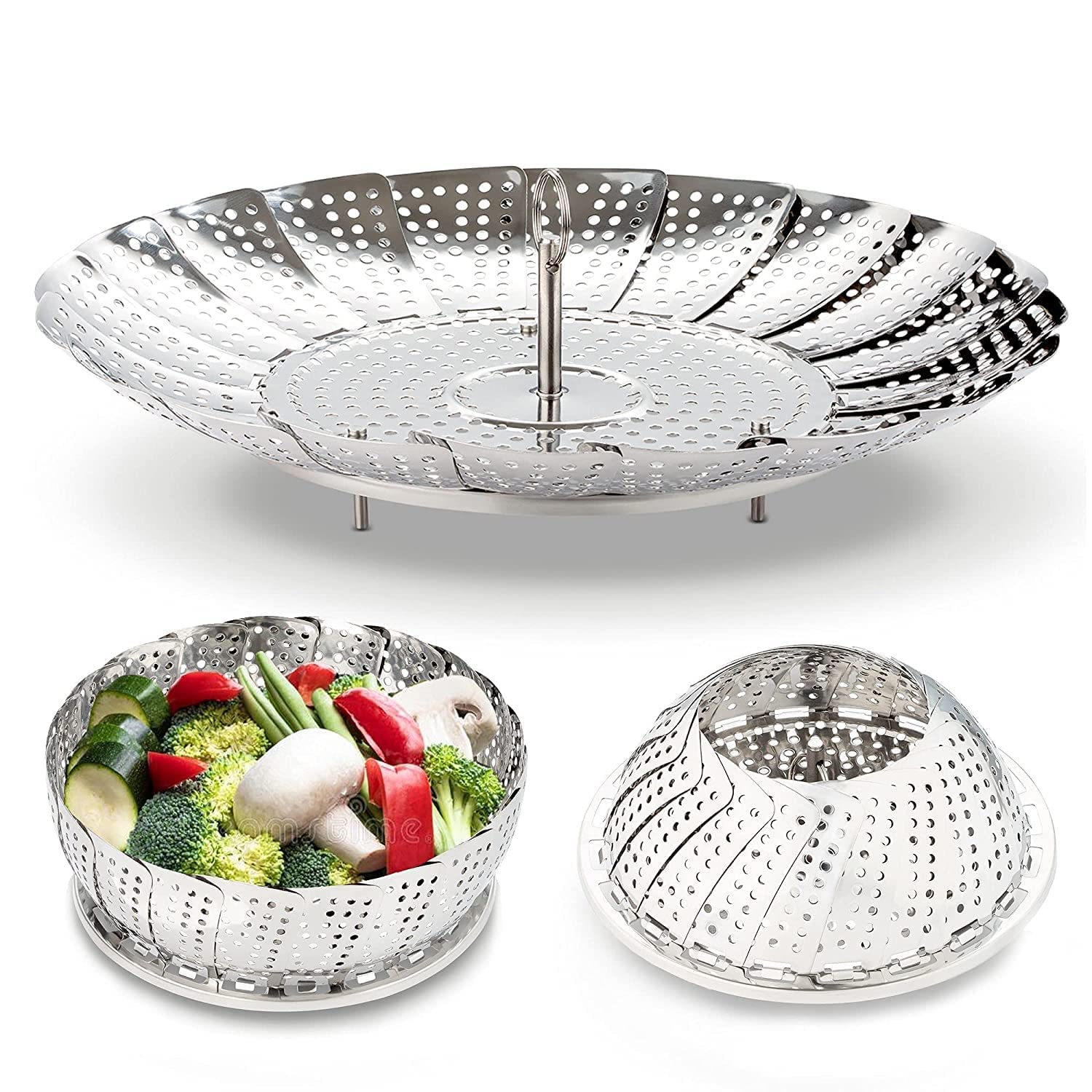 Steamer Basket, Vegetable Steamer, Instant Pot Steamer Basket