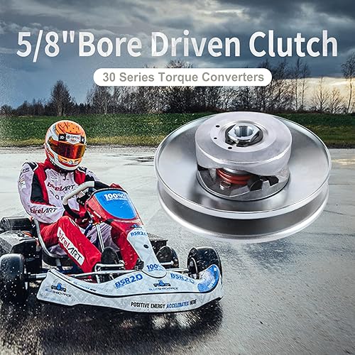 Miniatura 2 de Convertidor de par serie 30 58" embrague 7" impulsado asimétrico Go Kart Mini Bike reemplaza al cometa 219457A