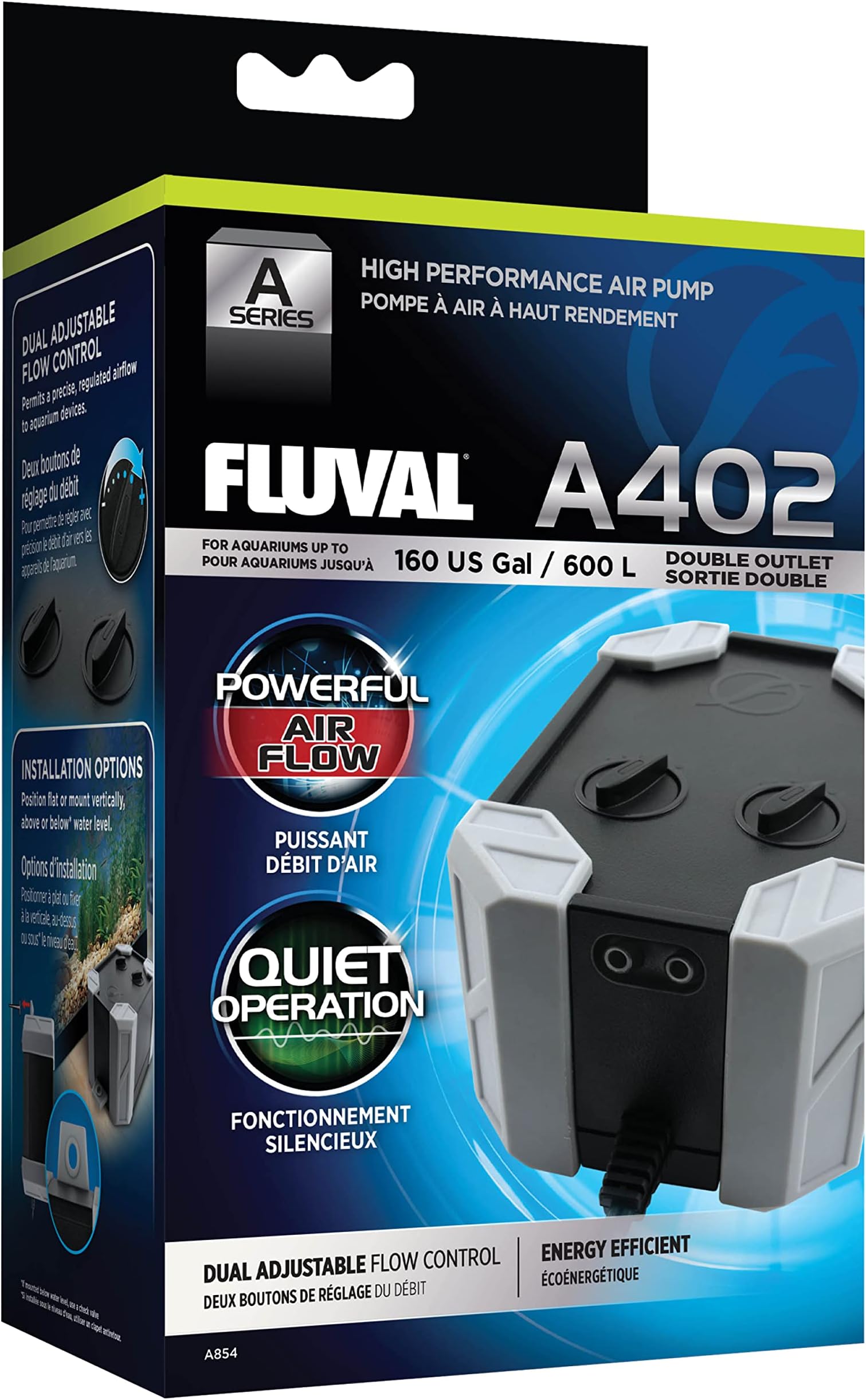 Fluval A402 Aquarium Air Pump 4.0W