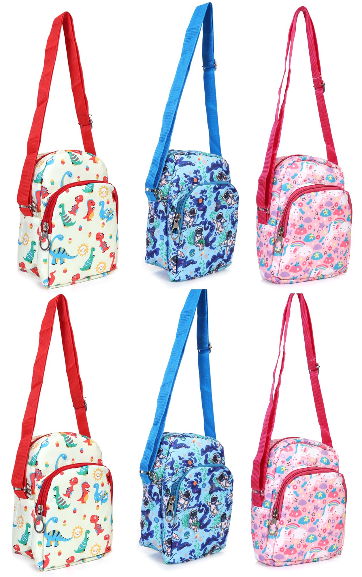 Asera Cartoon Printed Sling Bag/Picnic Bag for Kids - Birthday Return Gifts for Girls/Boys/Kids-image-44