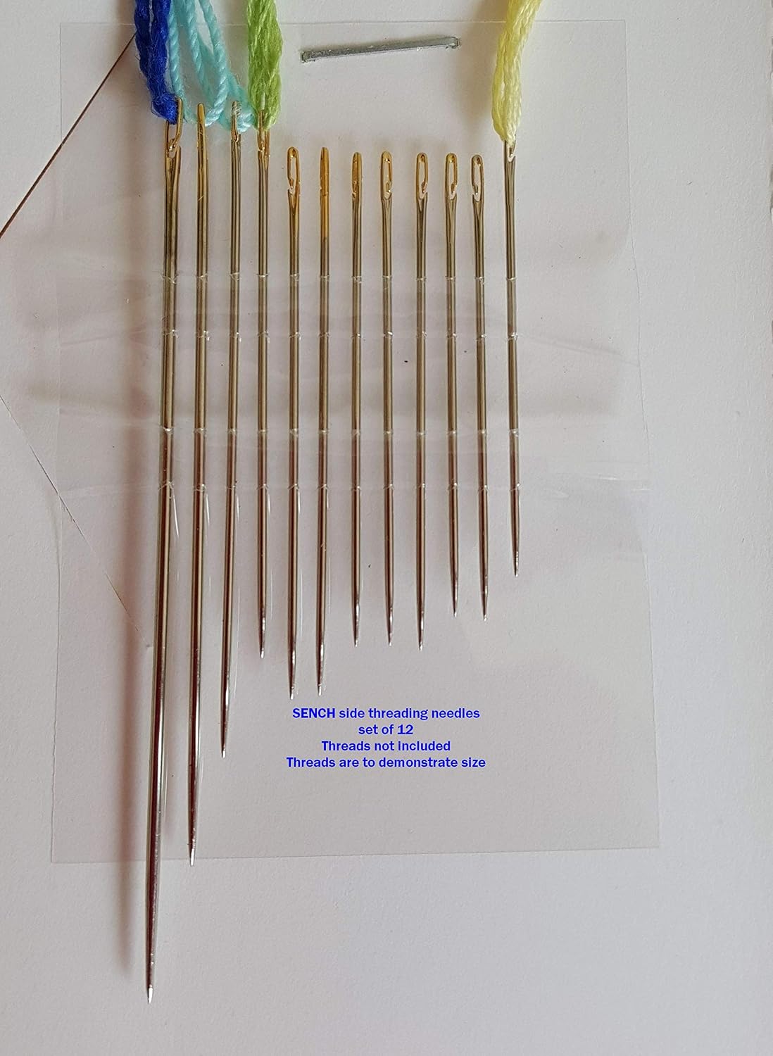 SENCH Needles, sench Side Threading Needles, SENCH
