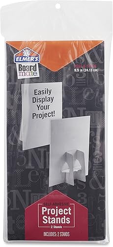 Miniatura 3 de Elmer's Project Popperz 902041 - Soportes para proyectos, 2 unidades, color blanco