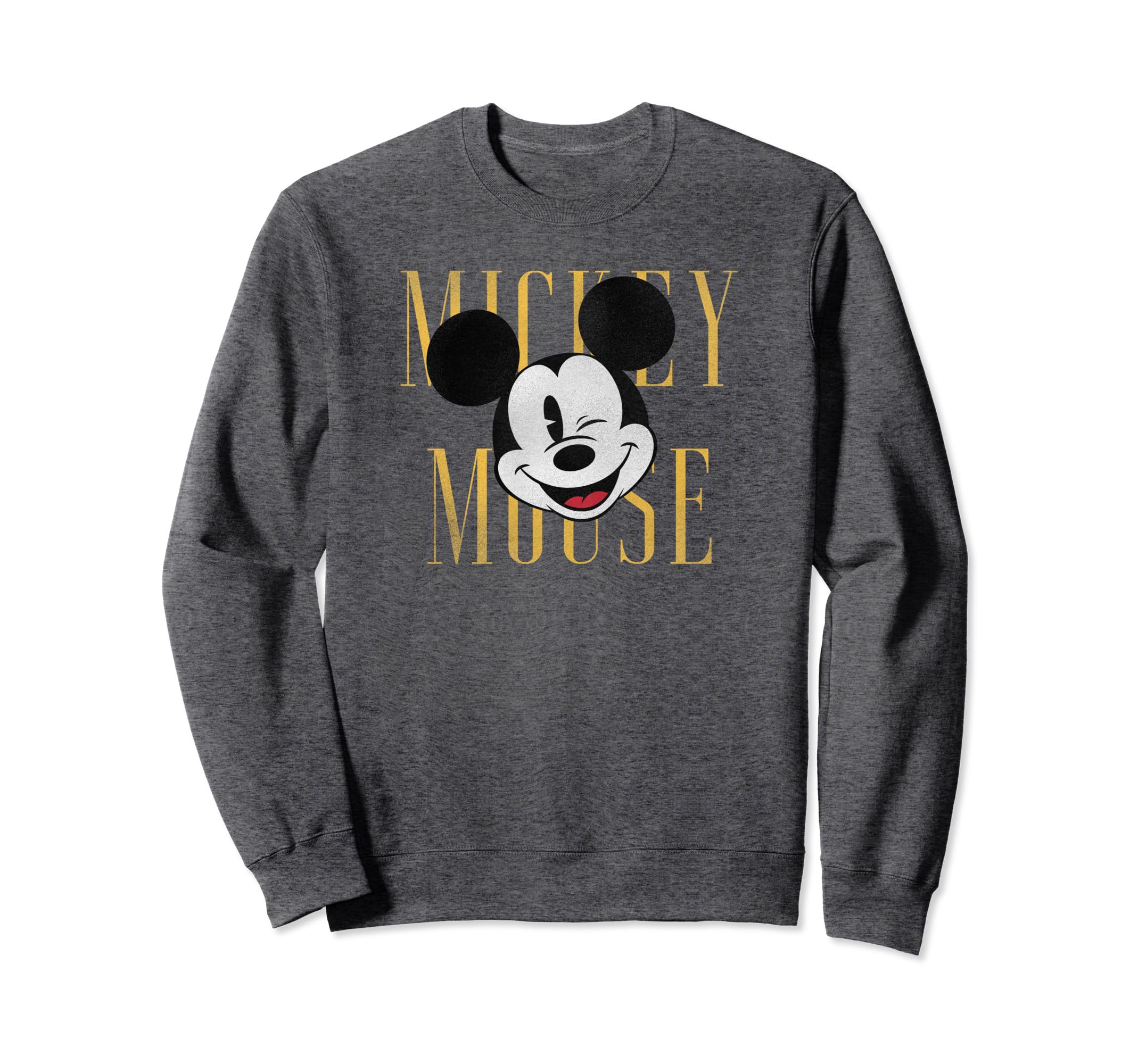 Sweatshirt Mickey Mouse imprimé centré idéal pour le week-end - 2