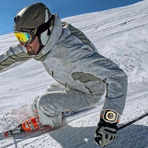 Miniatura 5 de ALMNVO Trail Loop - Correa de nailon resistente para Apple Watch Ultra2 de 1.929 in 1.772 in 1.732 in 1.654 in 1.614 in 1.575 in 1.496 in para