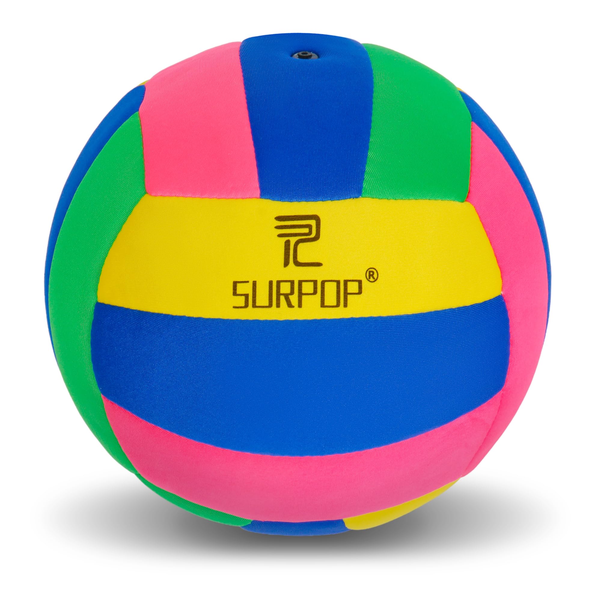 Surpop Soft Indoor Volleyball for Kids and Beginners with Hand Pump