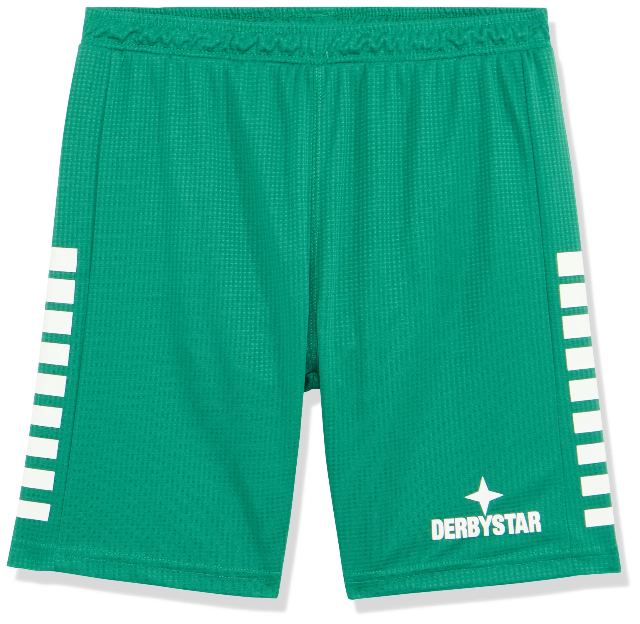 Derbystar Primo Casual Shorts Gruen Weiss 128