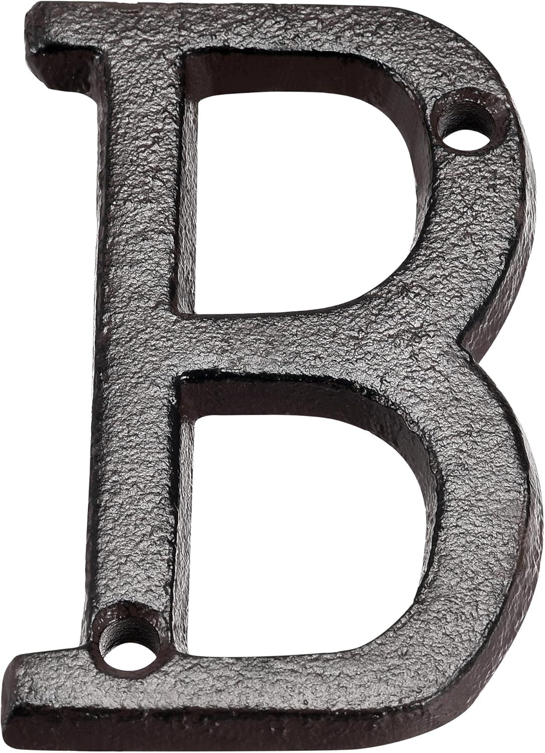 uxcell House Letter, 3 Inch Cast Iron Letter B for Home Hotel Mailbox Address Sign