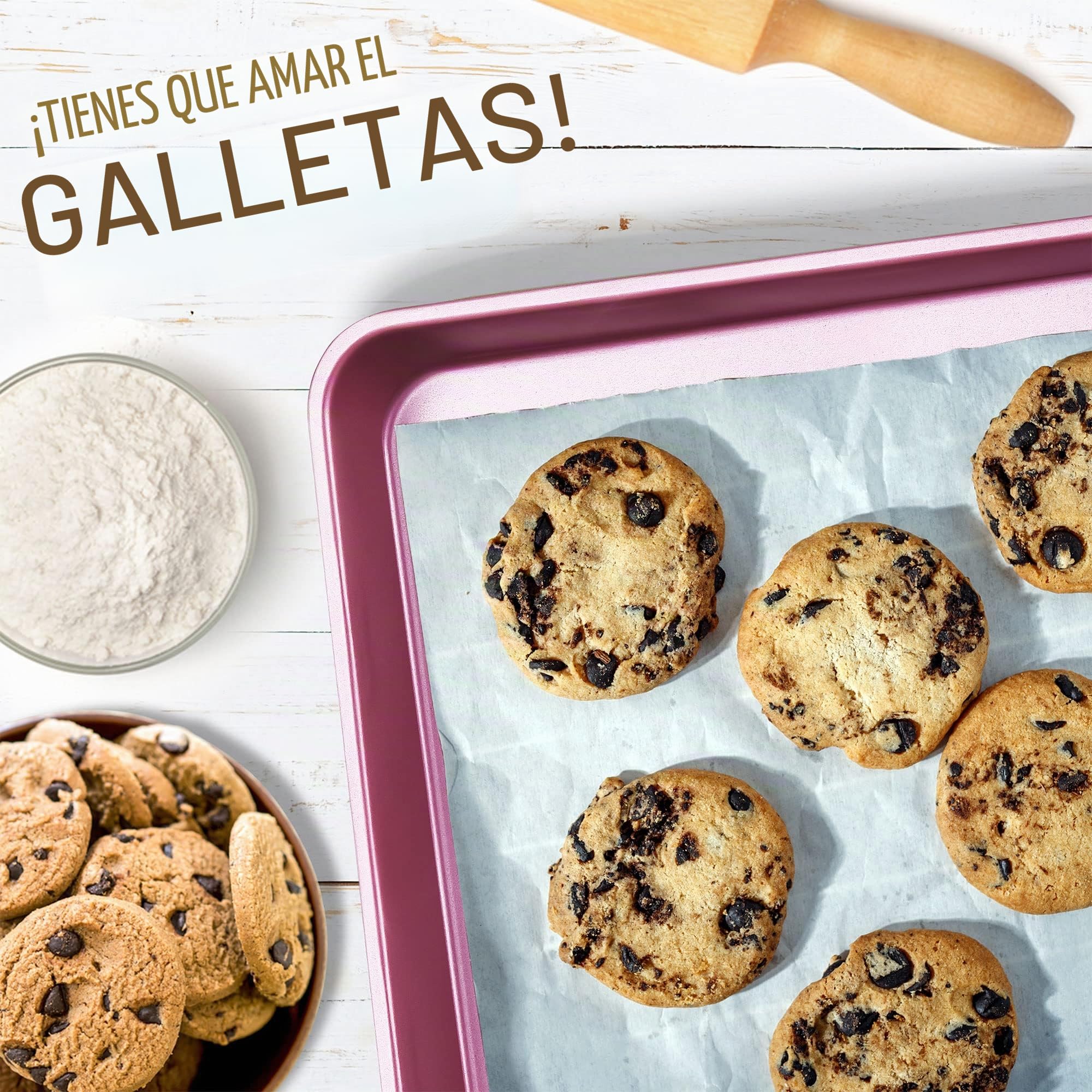 Nutrichef Set Bateria Cocina 20 Piezas, Profesional, Induccion, Utensilios, Juego de Ollas, Sartenes, Antiadherentes, Seguros para Estufas a Gas, Electricas, Facil Limpieza