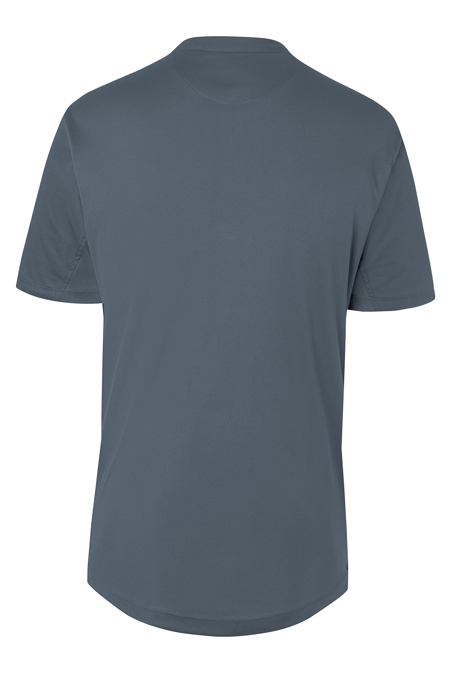Karlowsky TM 5 PASSION Kurzarm Arbeitsshirt Performance, Vorderseite 60% Baumwolle/40% Polyester, Rückseite 100% Polyester, Anthrazit, Größe L