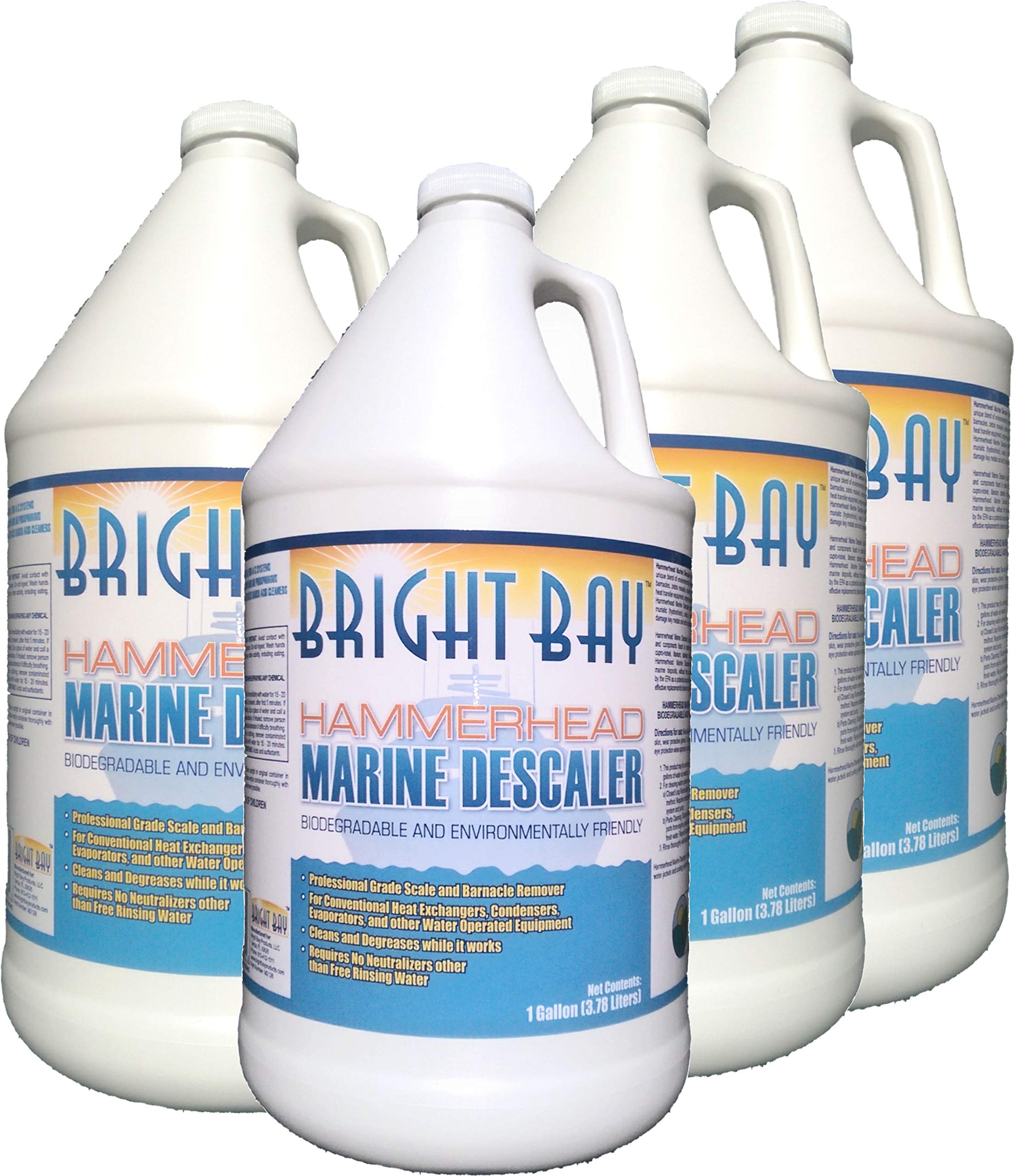Hammerhead M2128CS, Marine Descaler, Gallon Bottle 4/Case