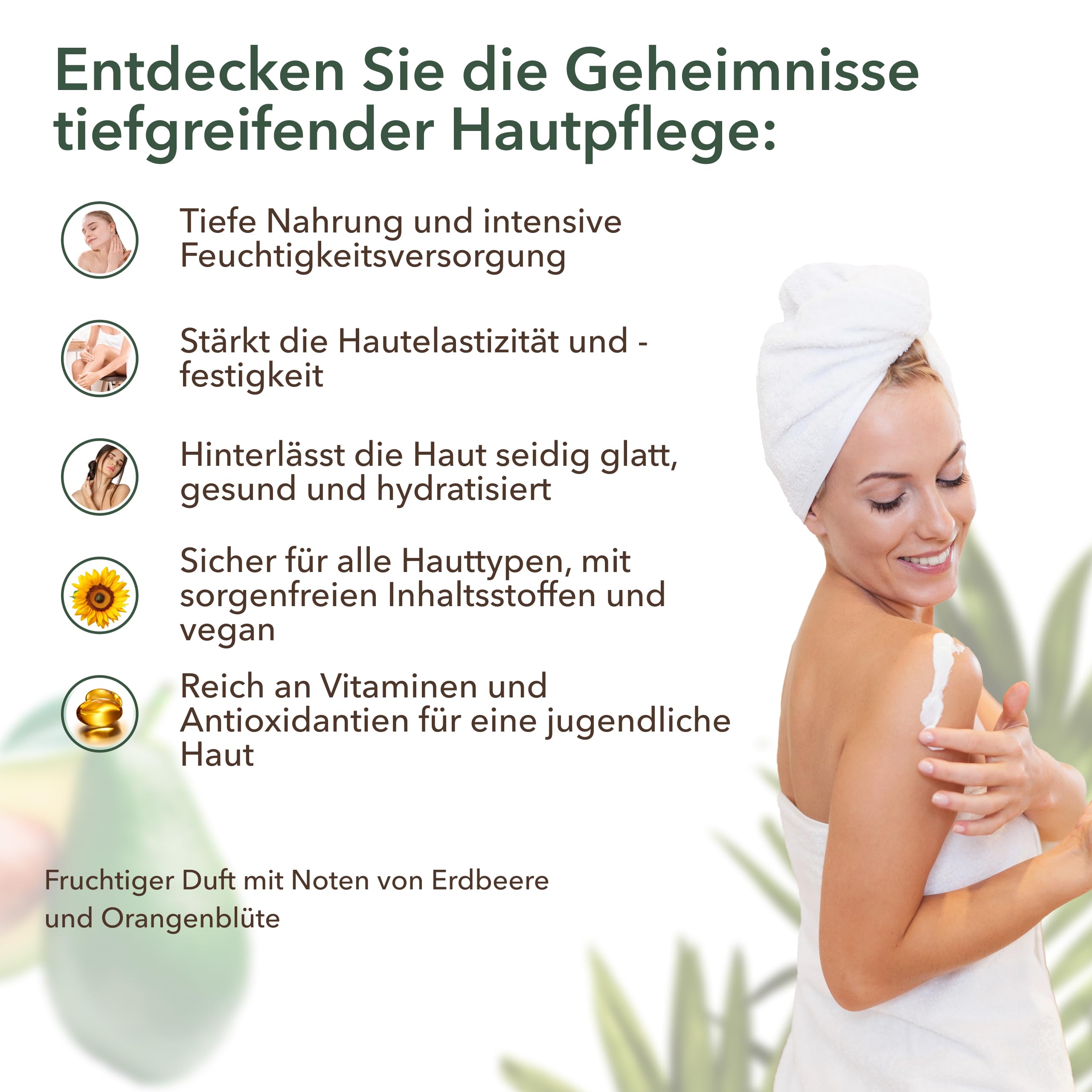 Tiefenwirksames Duschgel mit Bio-Avocado - 97.5% Natürliche Inhaltsstoffe, Vegan, Tierversuchsfrei, sanfte Pflege für Männer & Frauen - 350 ml/ECOLATIER