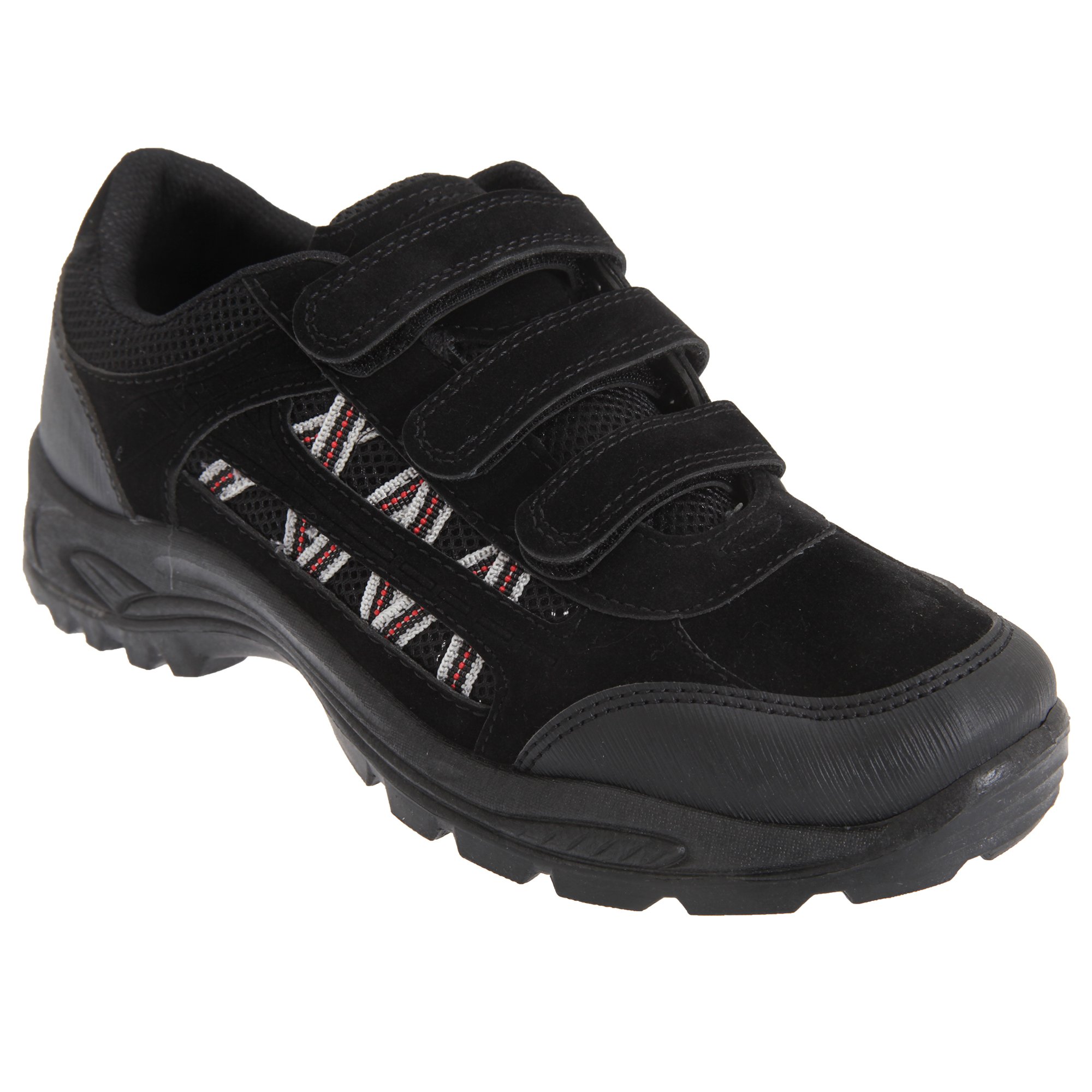 Boys Ascend Triple Touch Fastening Trek Hiking Trail Shoes