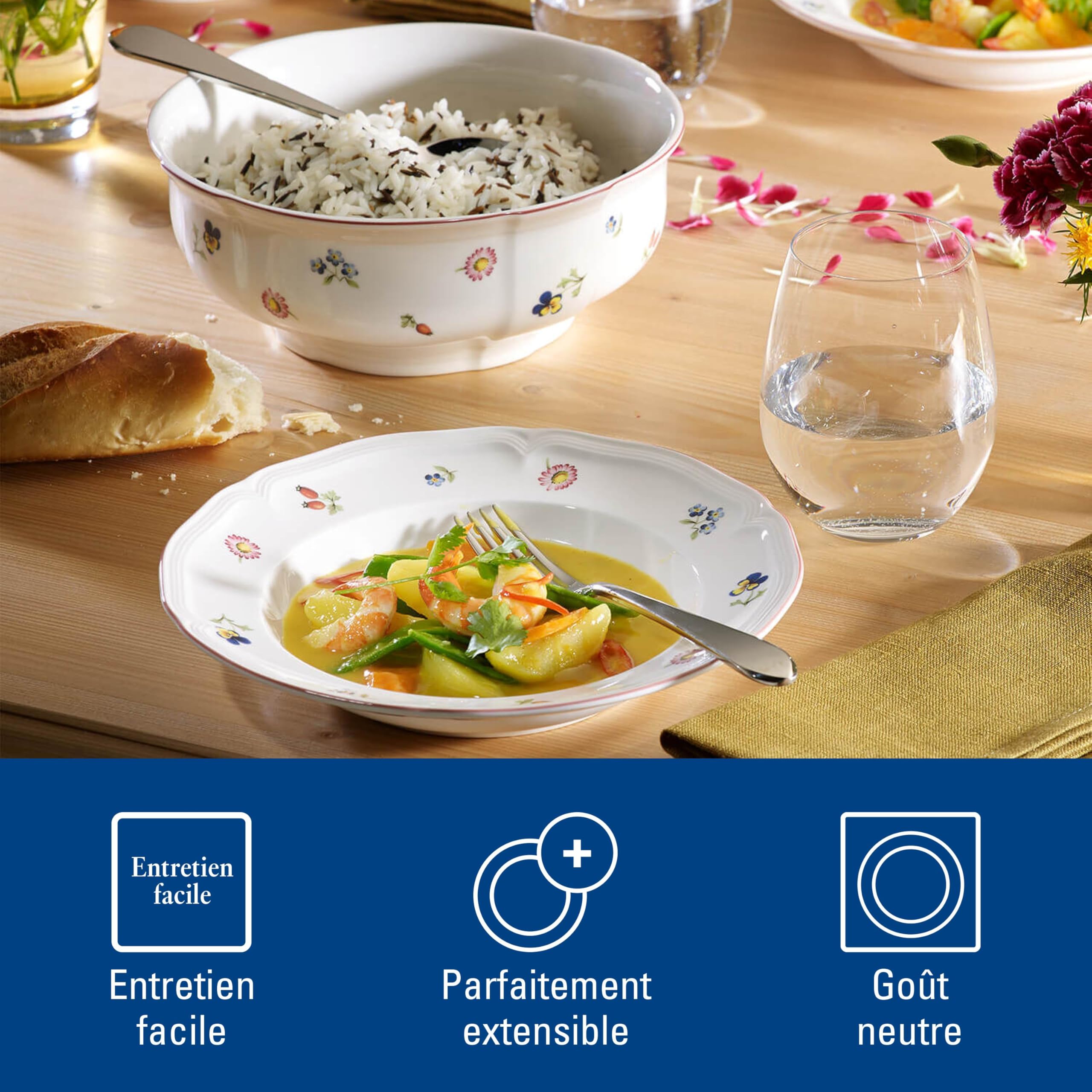 Villeroy & Boch Petite Fleur Assiette Creuse