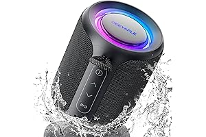 IP67 Waterproof Bluetooth Speaker, Delivers 15W Big Airpod Speaker Bluetooth Sound