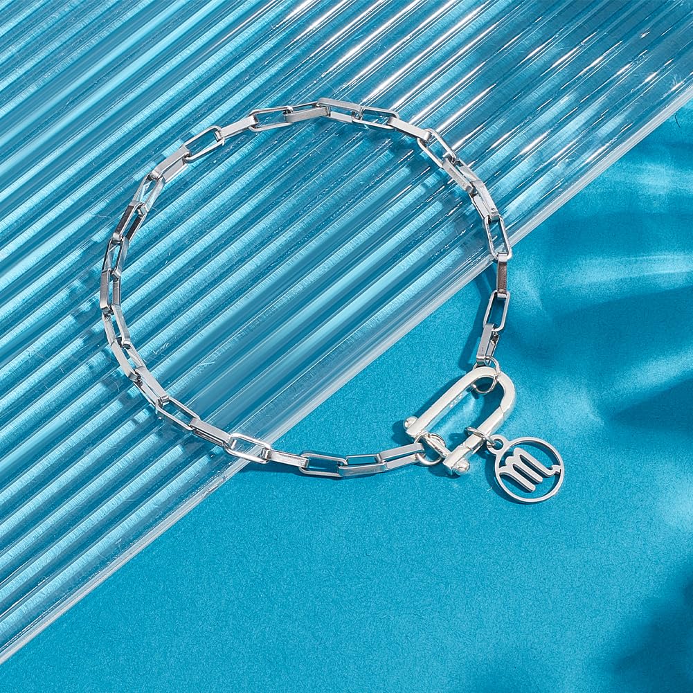 PH PandaHall 925 Sterling Silber Frühling Tor Ringe U-förmiger Metall-Federring Jewelry Spring Clasps Anhänger Verbinder Ringe Spring Close Clasp für DIY Halsketten Armband Schmuckherstellung