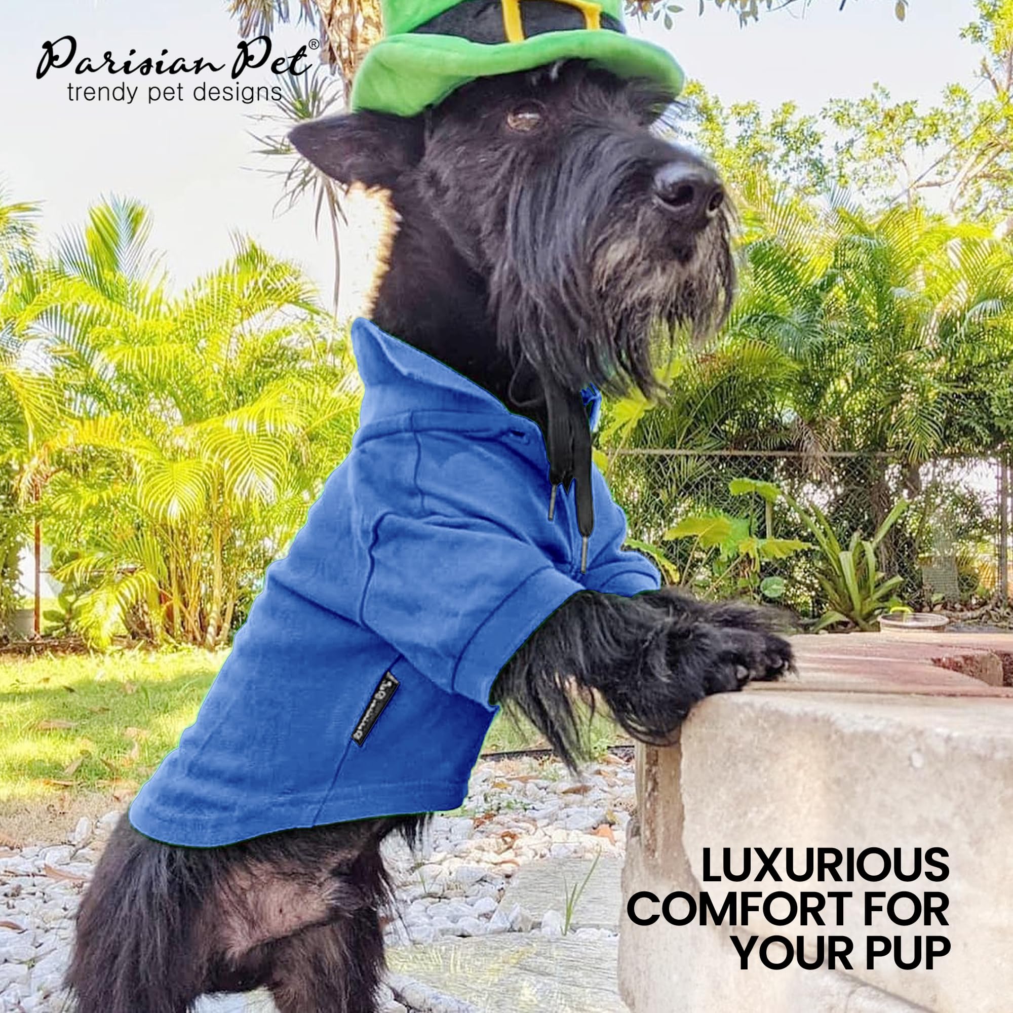 Parisian Petparisian Pet Dog Polo Shirts Breathable Cotton Shirt