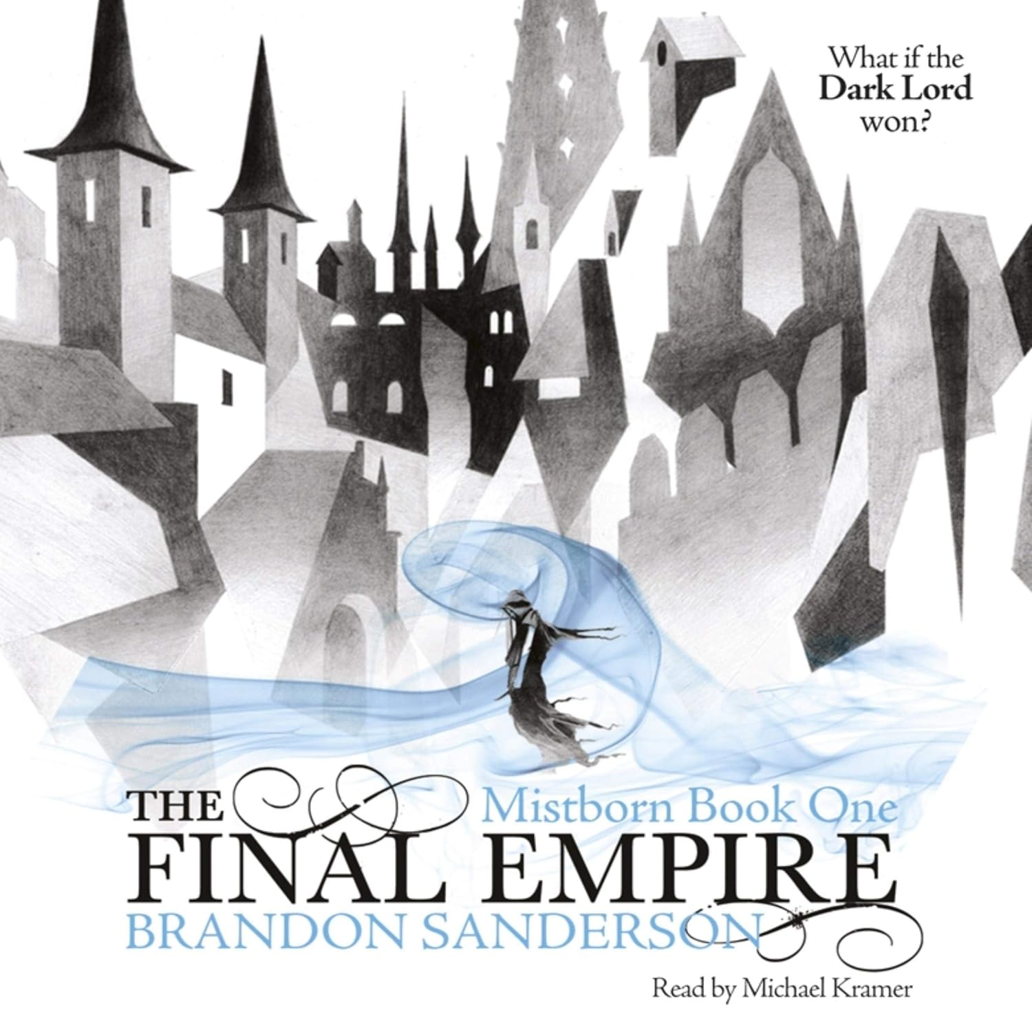 Audiobook cover for Mistborn: The Final Empire by Brandon Sanderson