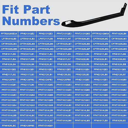 Miniatura 6 de Romalon 5304506471 La manija de puerta del refrigerador reemplaza la pendiente 5304504509 5304504510 (izquierda)