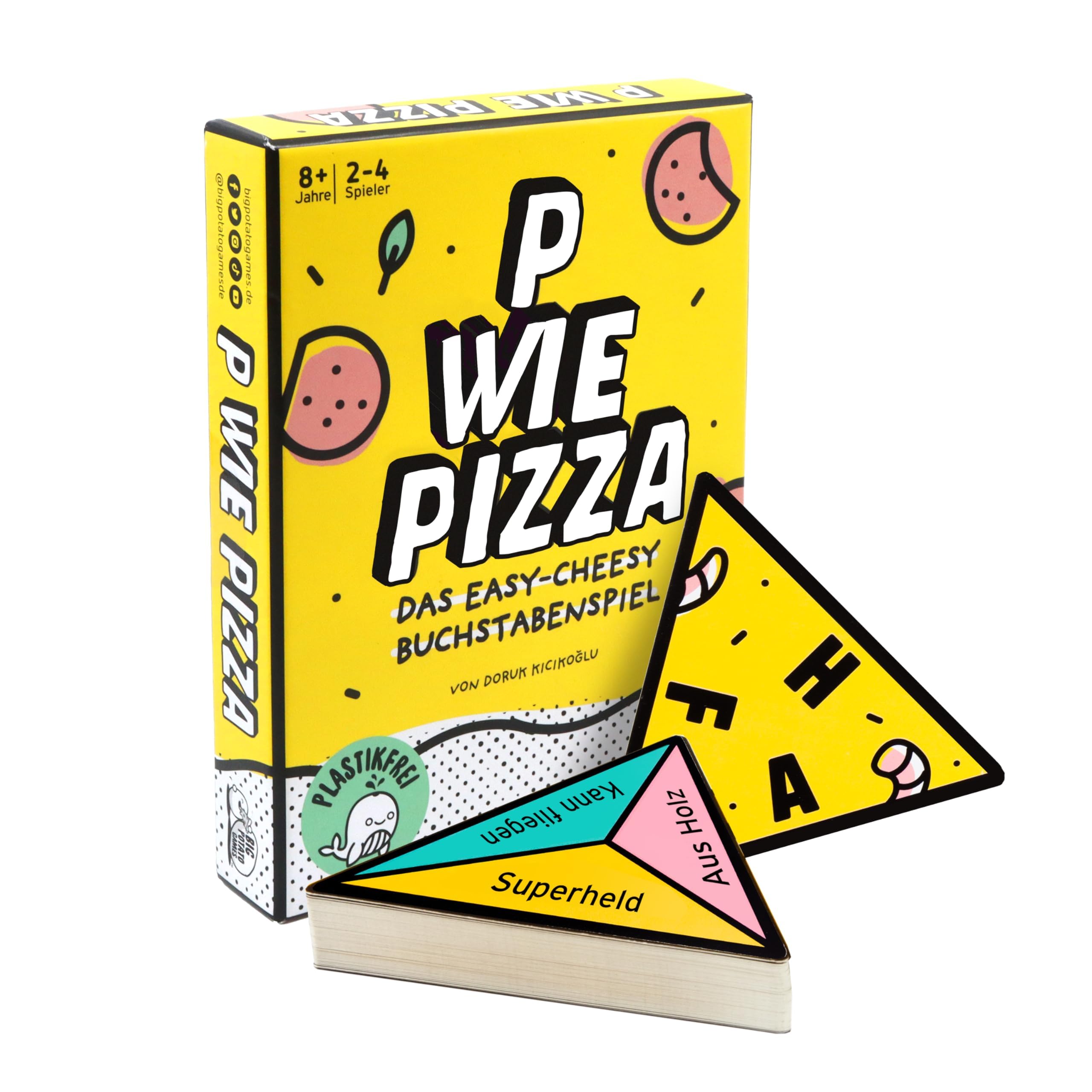 Big Potato P wie Pizza: Kompaktes Reisespiel