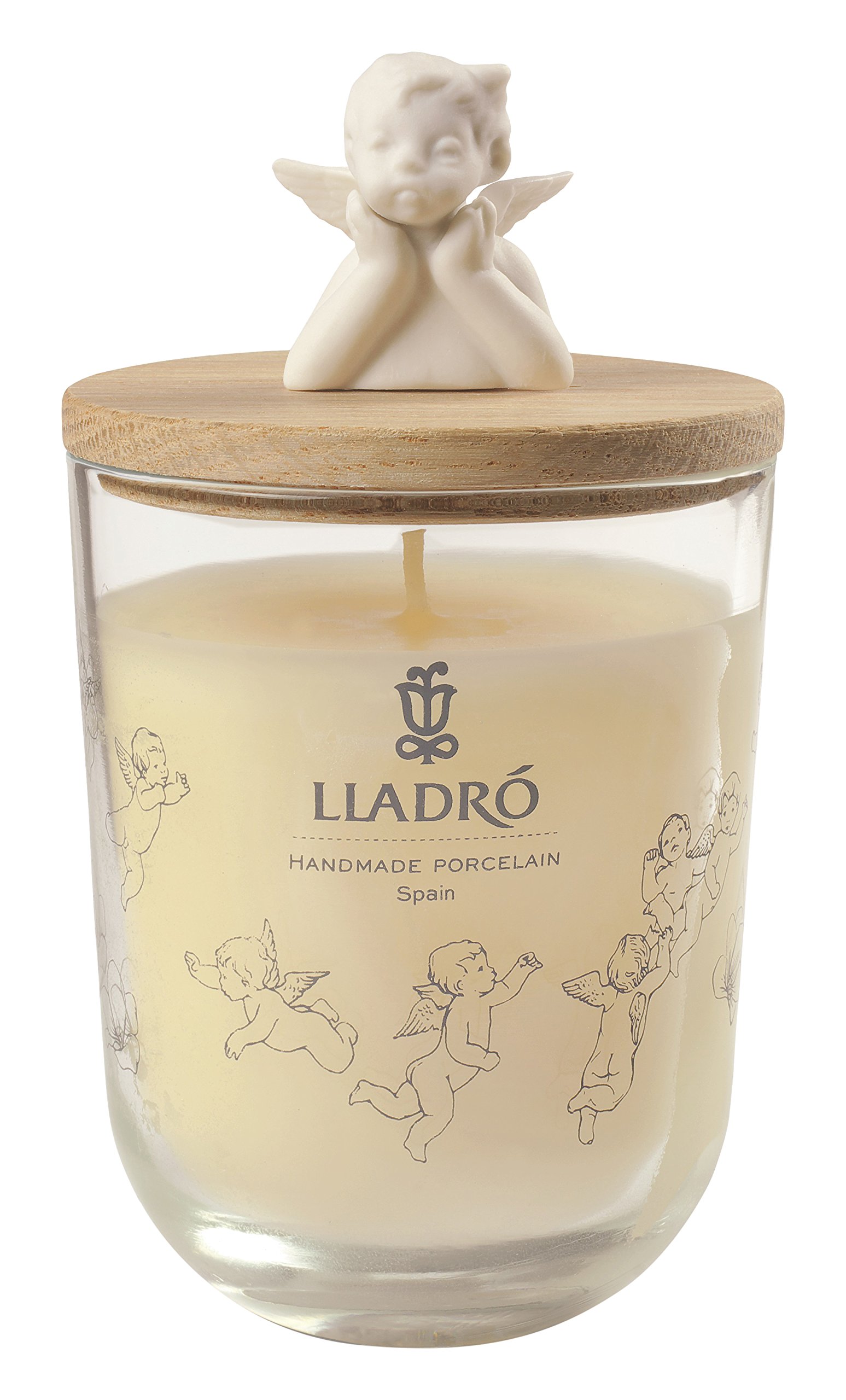 LLADRÓMissing You Candle. Gardens Of Valencia Scent. Porcelain Candle.