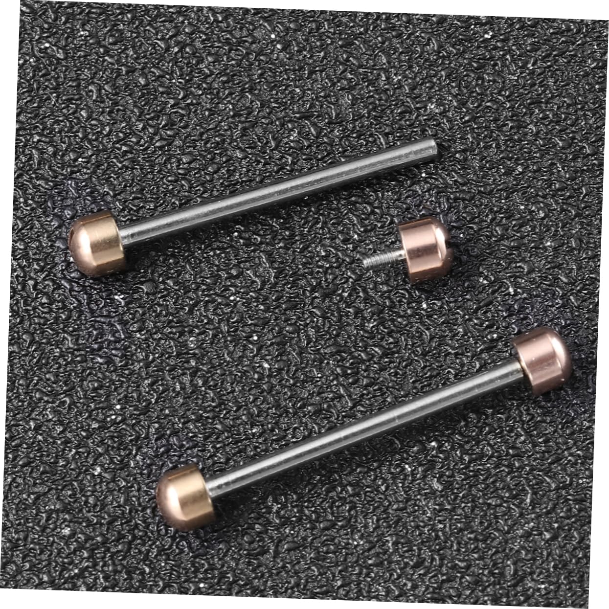 Homoyoyo Varillas de Tornillo para Reloj de 20mm, Metal, 2 Piezas | Hebilla y Cierre, Rosca Interior, Uso en Reparación por Relojeros y Joyeros