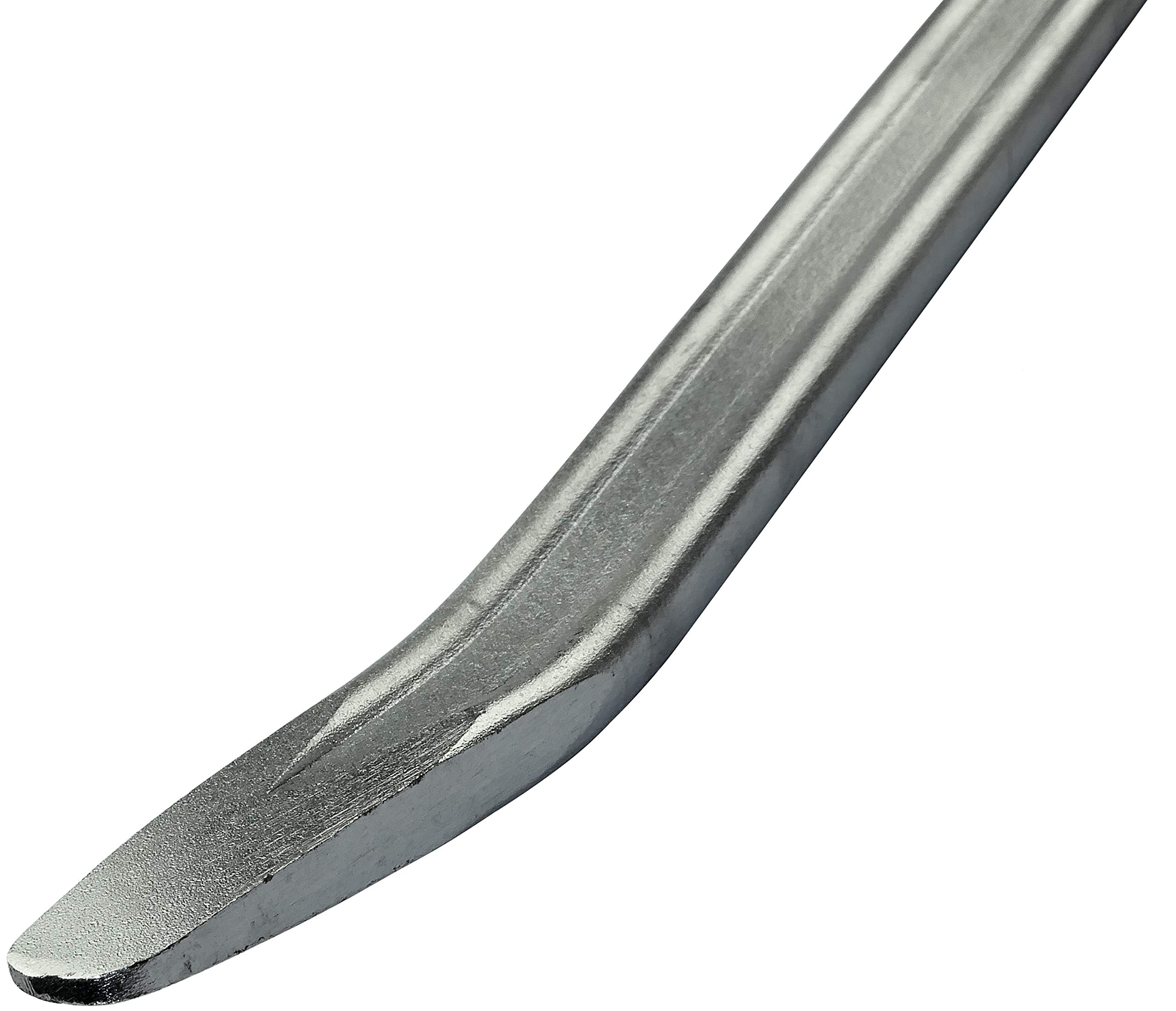 AERZETIX - C45924 - Levier de Pneus de Voiture - Longueur 510mm - Outil/Accessoire pour Roue de Véhicule - Montage/Démontage/Réparation/Mécanique/Changement/Auto Moto - Barre en Acier/CR-V/