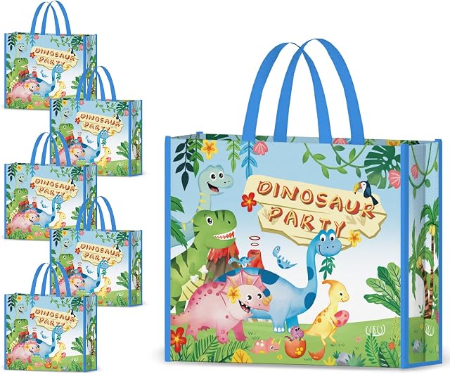 NymphFable 5 Pack Reusable Shopping Bags Waterproof Tote Bag Gift Bags 50LBS