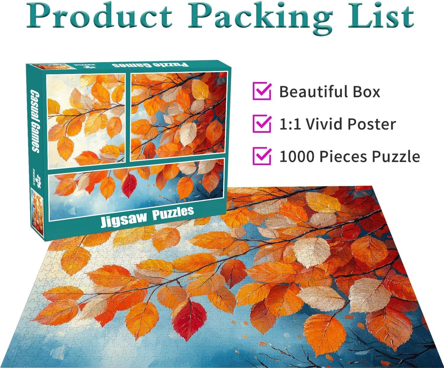 Puzzle Erwachsene 3000 Teile Filialen Anlage Educa Jigsaw für Kinder ab 8 Jahren Mädchen Jungen, Erwachsene Impossible Klassische Puzzles Schwer, Anspruchsvoll Spielspaß, Als Geschenke 81x122cm t-922