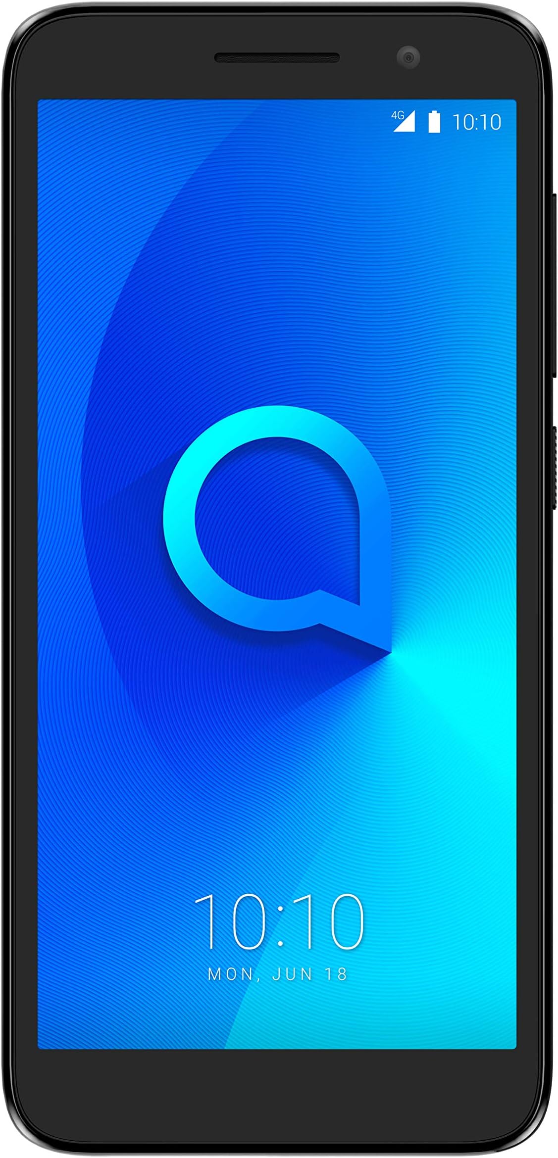 Alcatel 1 (2019) Sim Free Unlocked UK 4G Smartphone, FullView 18:9 Display with 8MP Camera, 1GB RAM / 8GB Storage and Android Oreo (Go edition) - Metallic Black