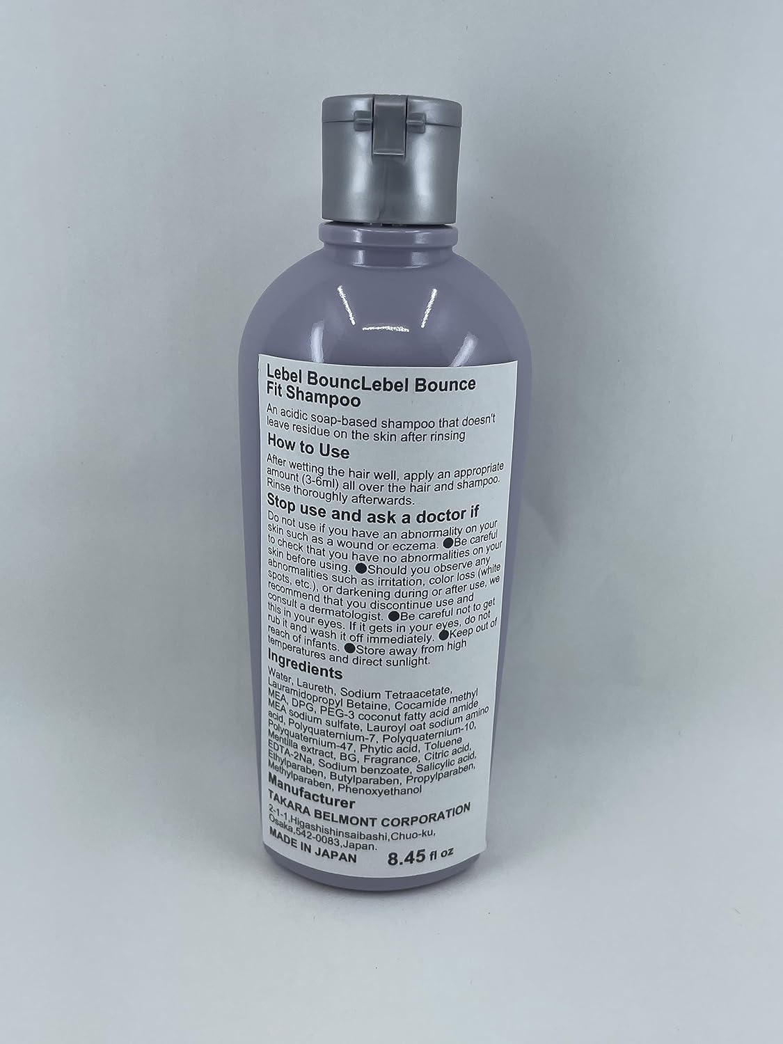 Lebel Cosmetics ProEdit Home Charge Shampoo Bounce Fit - 300ml