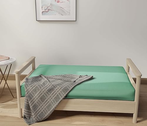 Miniatura 4 de LANE LINEN Fundas de futón tamaño matrimonial, 100 % algodón, funda de colchón para sofá cama futón, funda de sofá plegable sin brazos, funda de