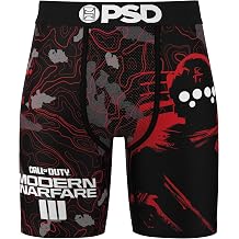 PSD Men's Call of Duty Boxer Briefs - COD Breathable and Supportive Men's Underwear with Moisture-Wicking Fabric