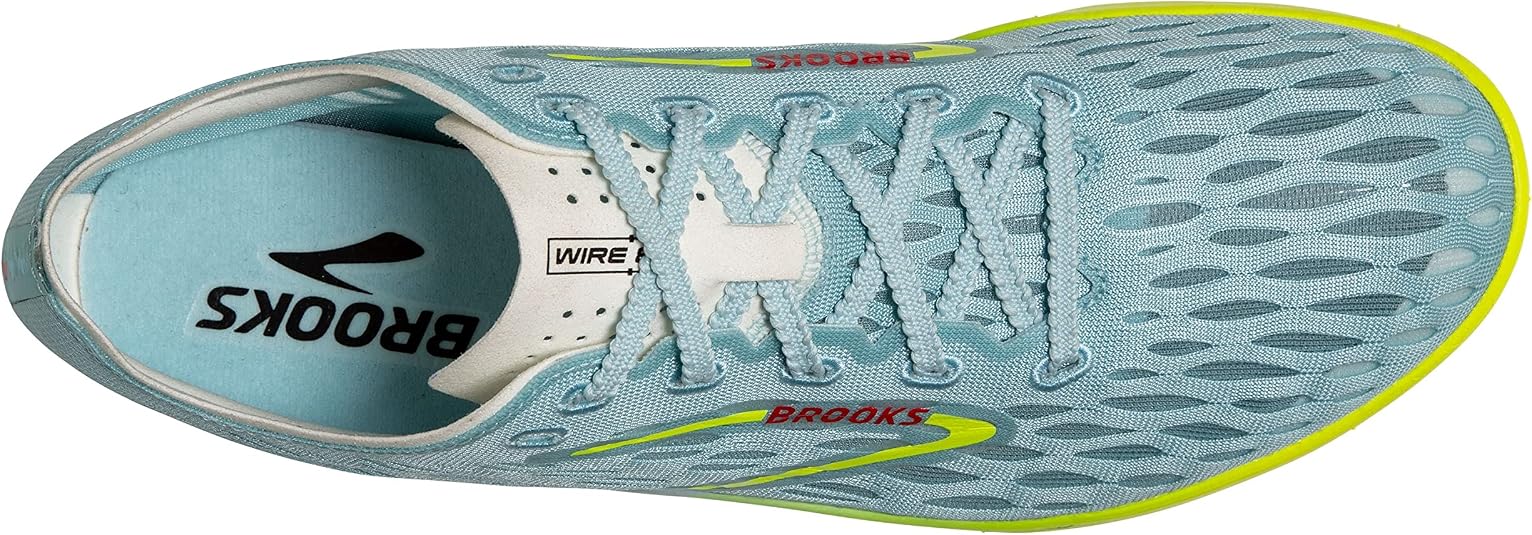 Amazon | Brooks メンズ ワイヤー8 ランニングシューズ, ブルーグロー