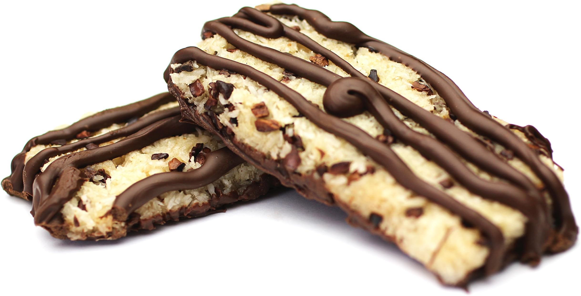 Jennies Raw Organic Coconut Bars, Gluten Free, Peanut Free, Non GMO, 1.5 Ounce Bars (Cacao Pow, 12 Count Box)