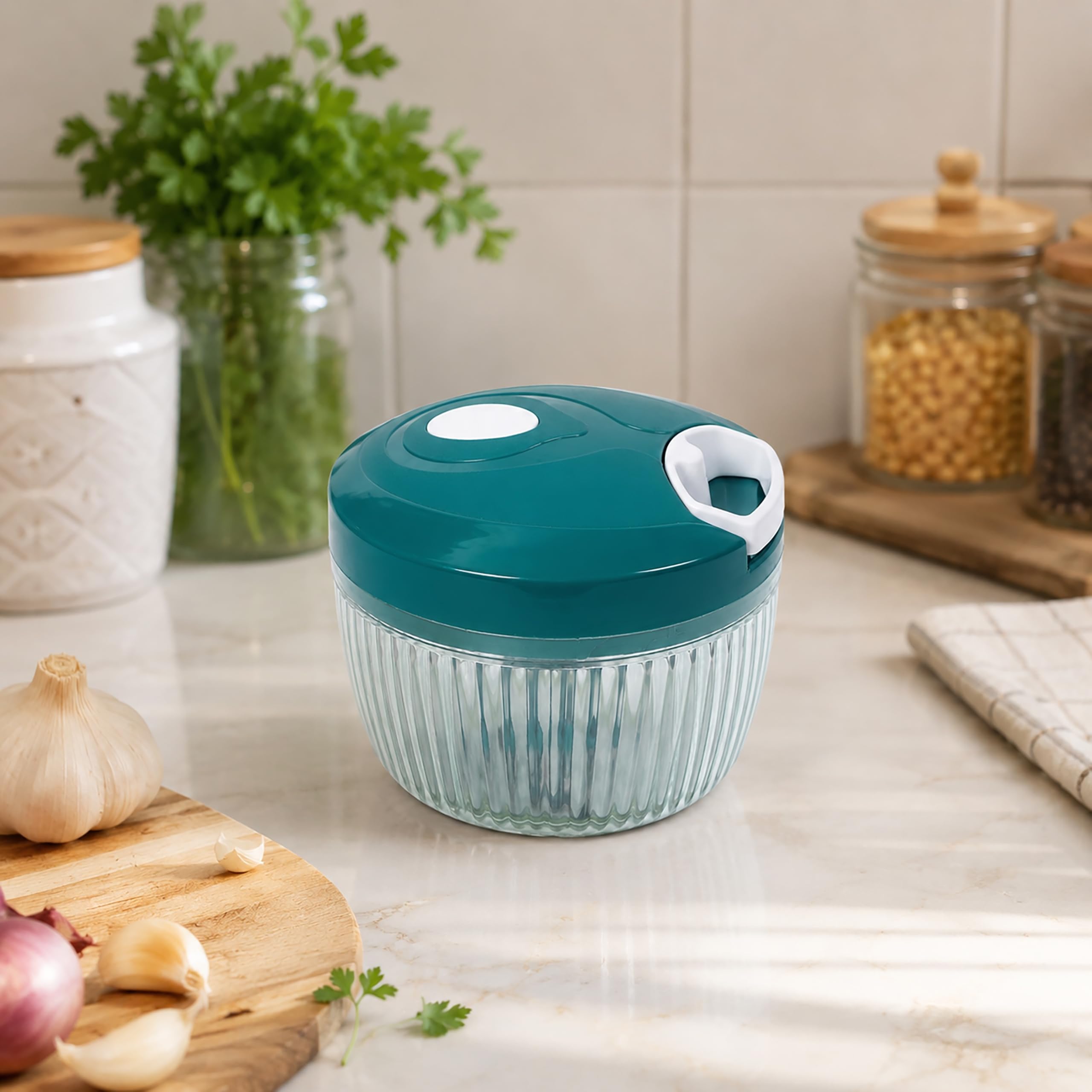 Nirency Manual Vegetable Chopper - Onion Cutter -2