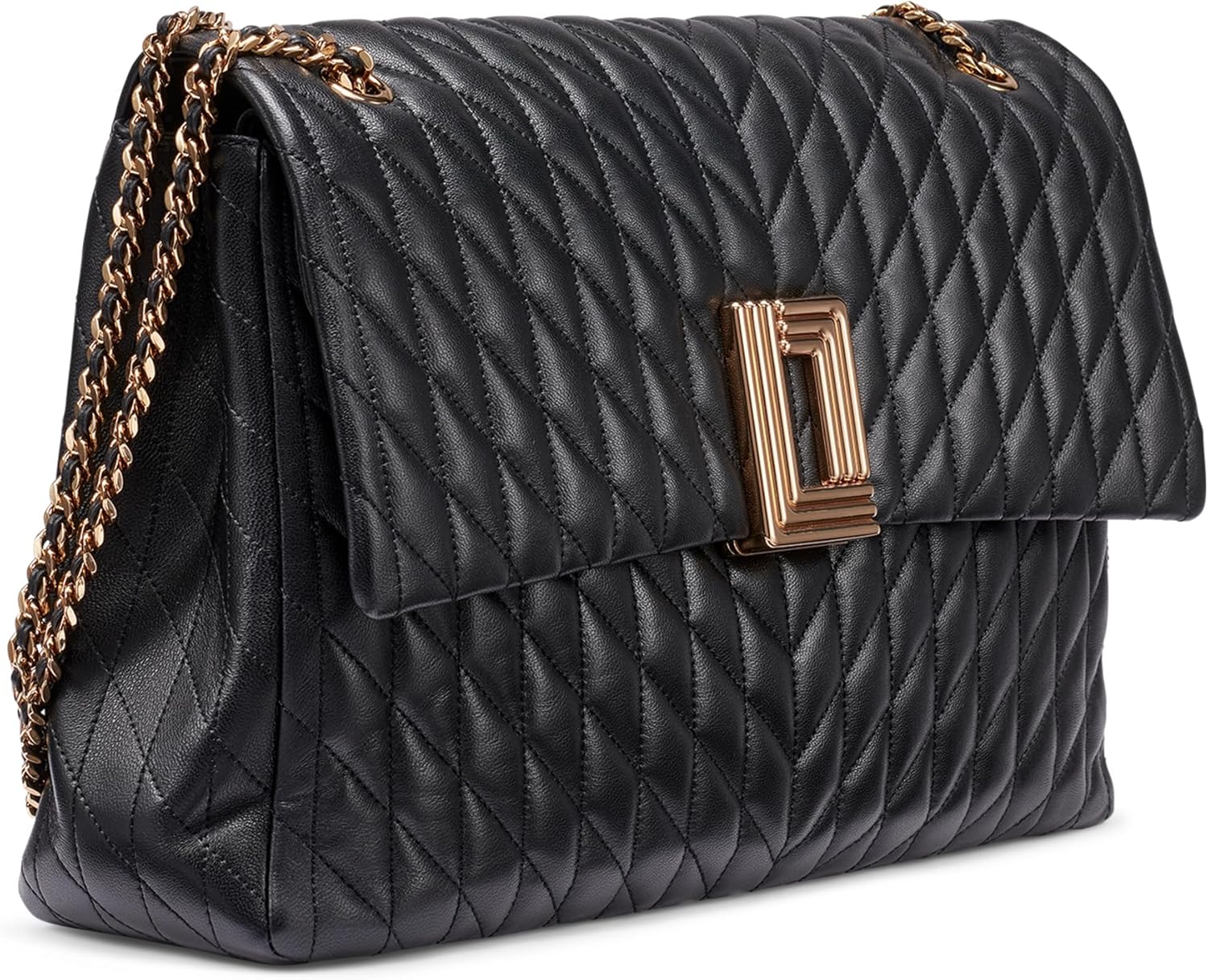 KARL LAGERFELD Paris Women's Lafayette Oversized Shoulder Bag