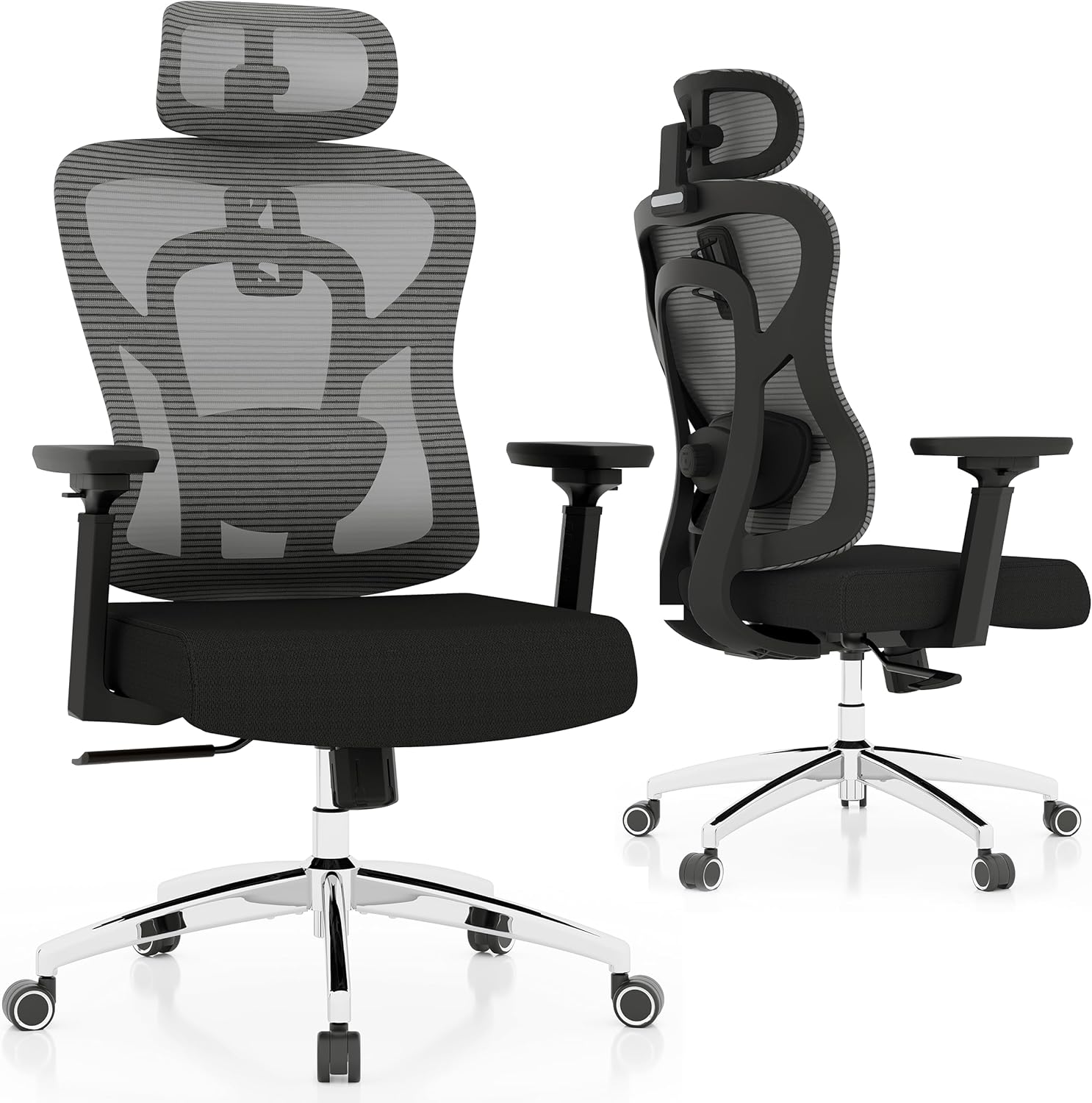 Logicfox Ergonomic Mesh Office Chair, High Back Desk Chair