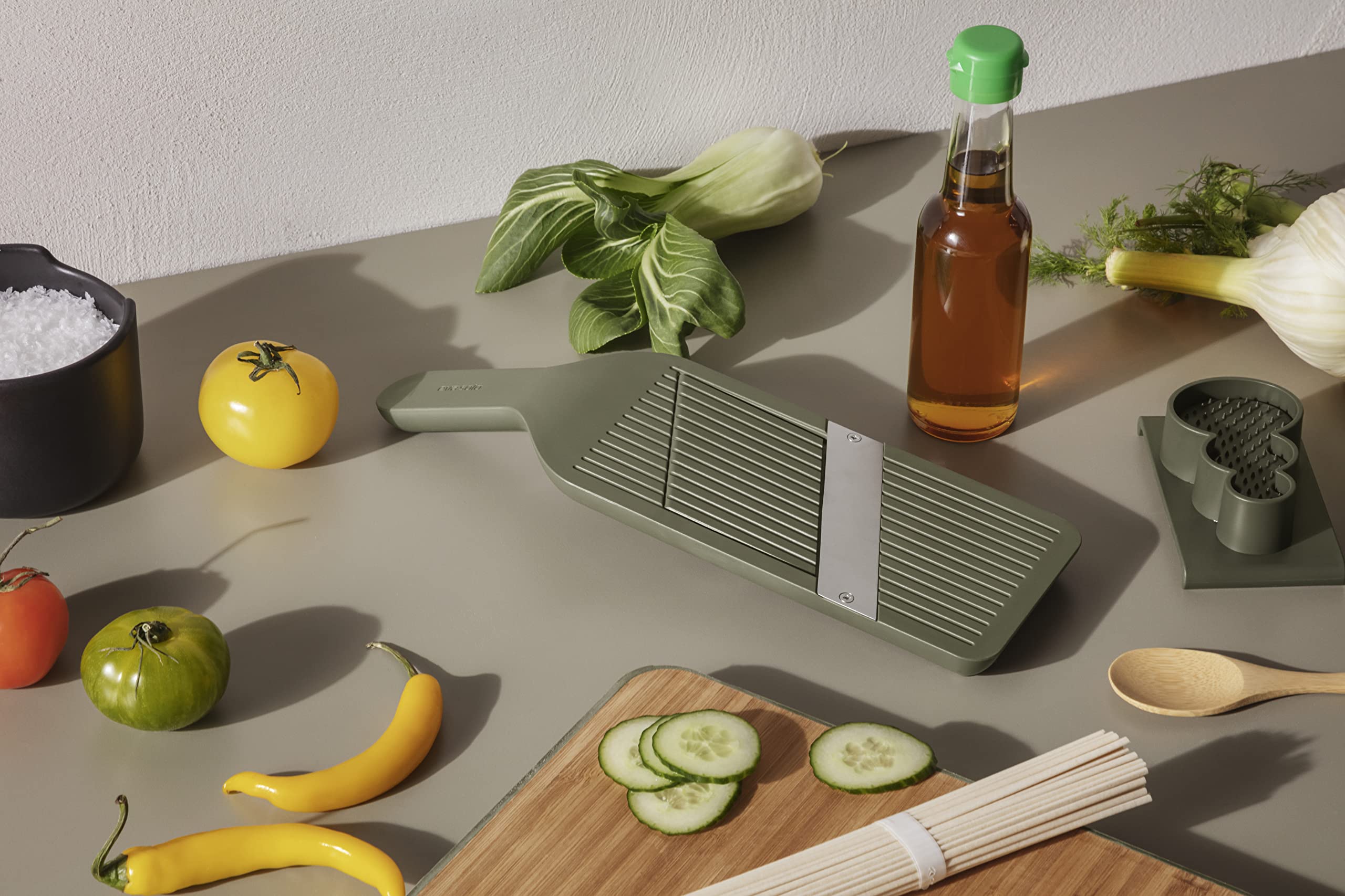 Amazon.com: EVA SOLO Green Tool Vegetable Slicer Easily Cuts Any