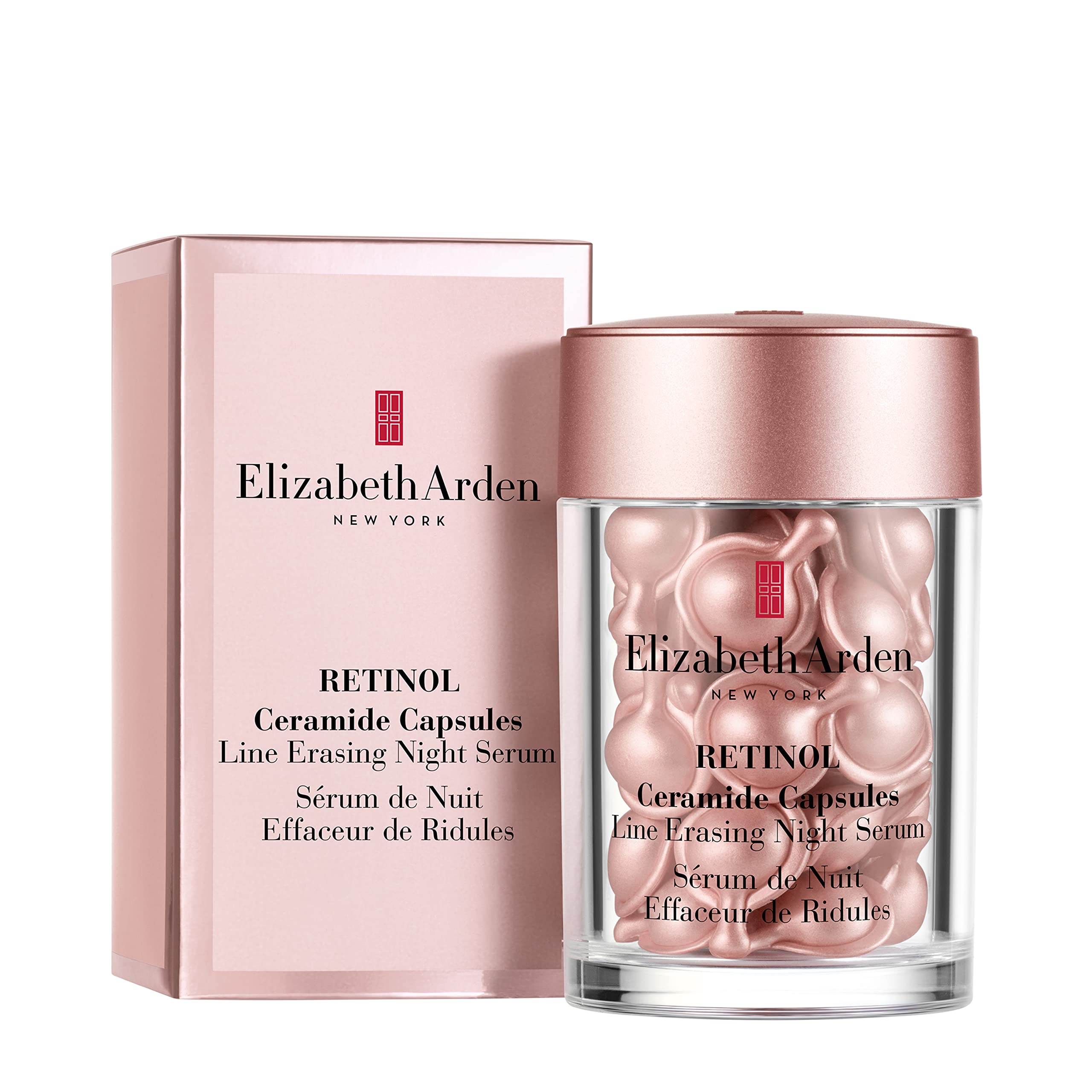 Elizabeth Arden Retinol Ceramide Capsules Siero Viso Notte Antirughe - 30 Capsule