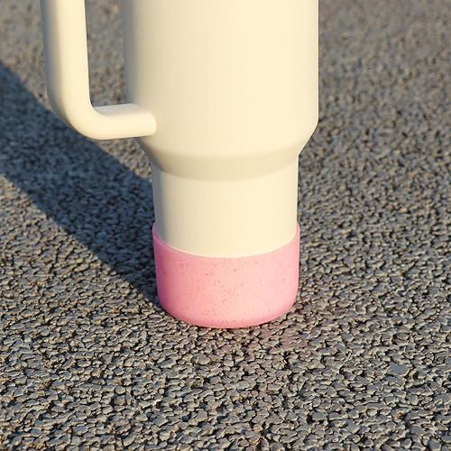 Miniatura 7 de WORBSS Paquete de 2 fundas de silicona con purpurina para botas Stanley Cup H2.0 de 40 onzas y Hydro Flask de 18-24 onzas y vaso simple moderno con