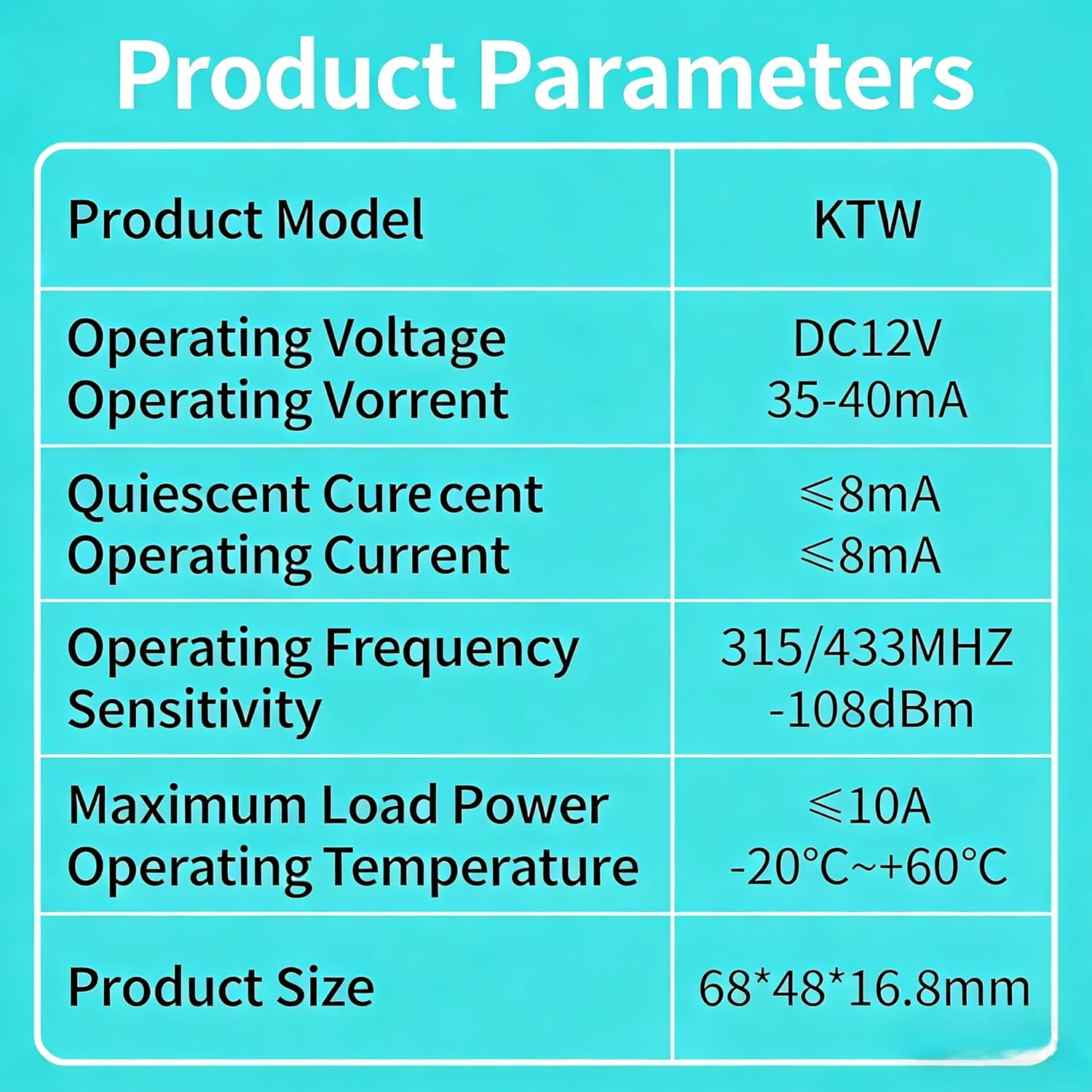 360 Photo Booth Controller, Remote Control Motor Rotation for 360 Photo Booth, Wireless Forward/Reverse 360 Rotating Table DC Motor Control Board(KTW+1 Remote)