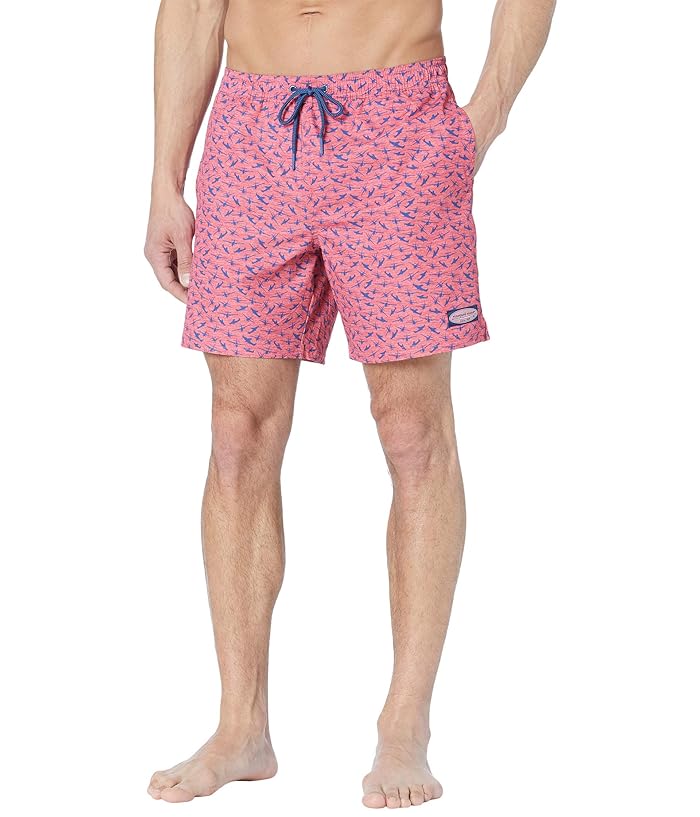 Vineyard Vines Printed Chappy Trunks (Plane Lobster Reef) Men's Swimwear