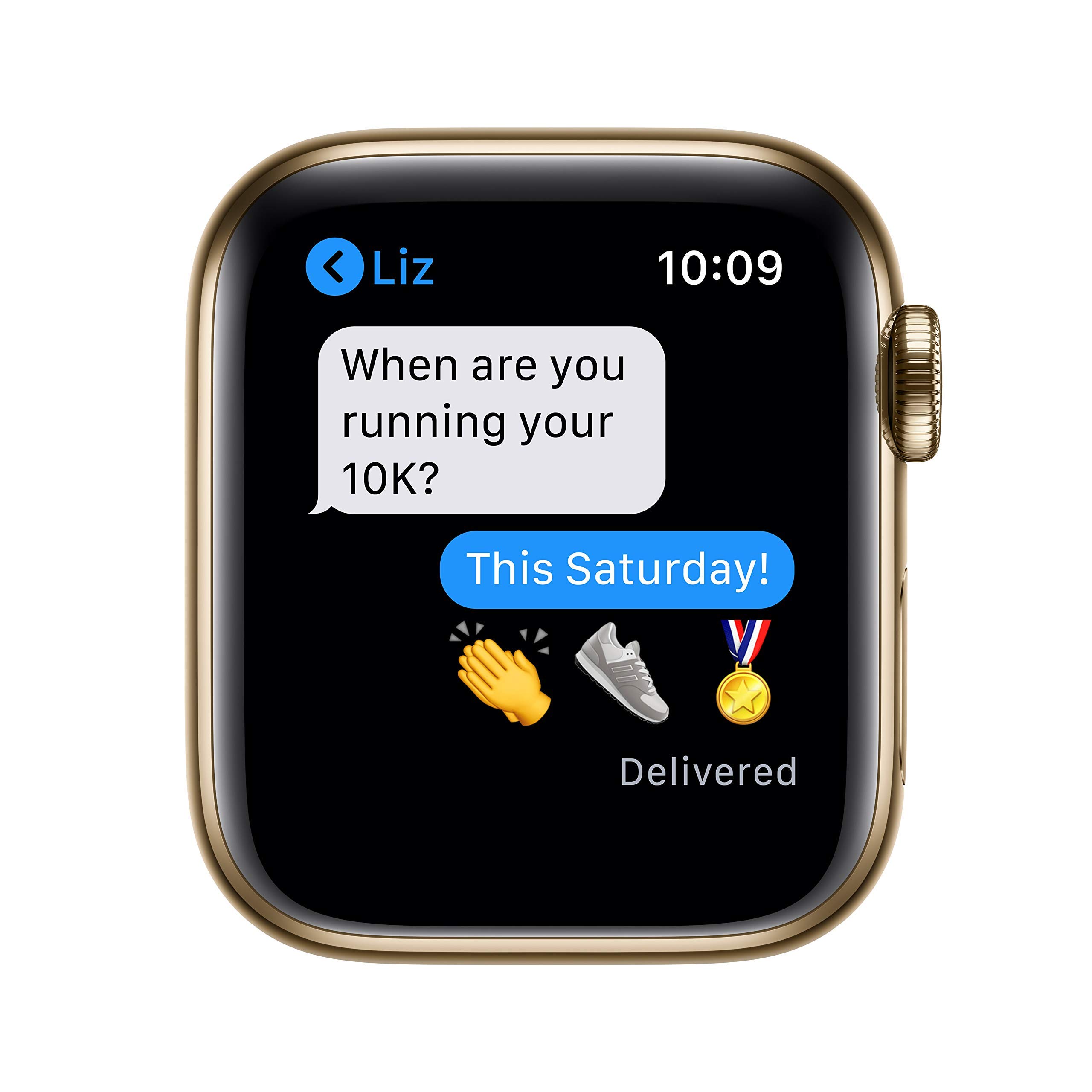 Amazon.com: Apple Watch Series 6 (GPS + Cellular, 40mm) - Gold