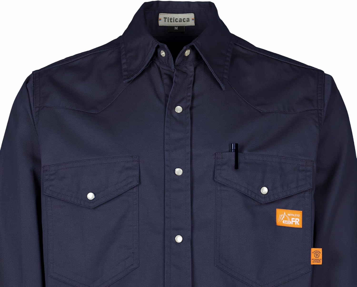 Titicaca FR Shirt Flame Resistant Work Shirt Men's Cotton 7.5oz Welding Shirt