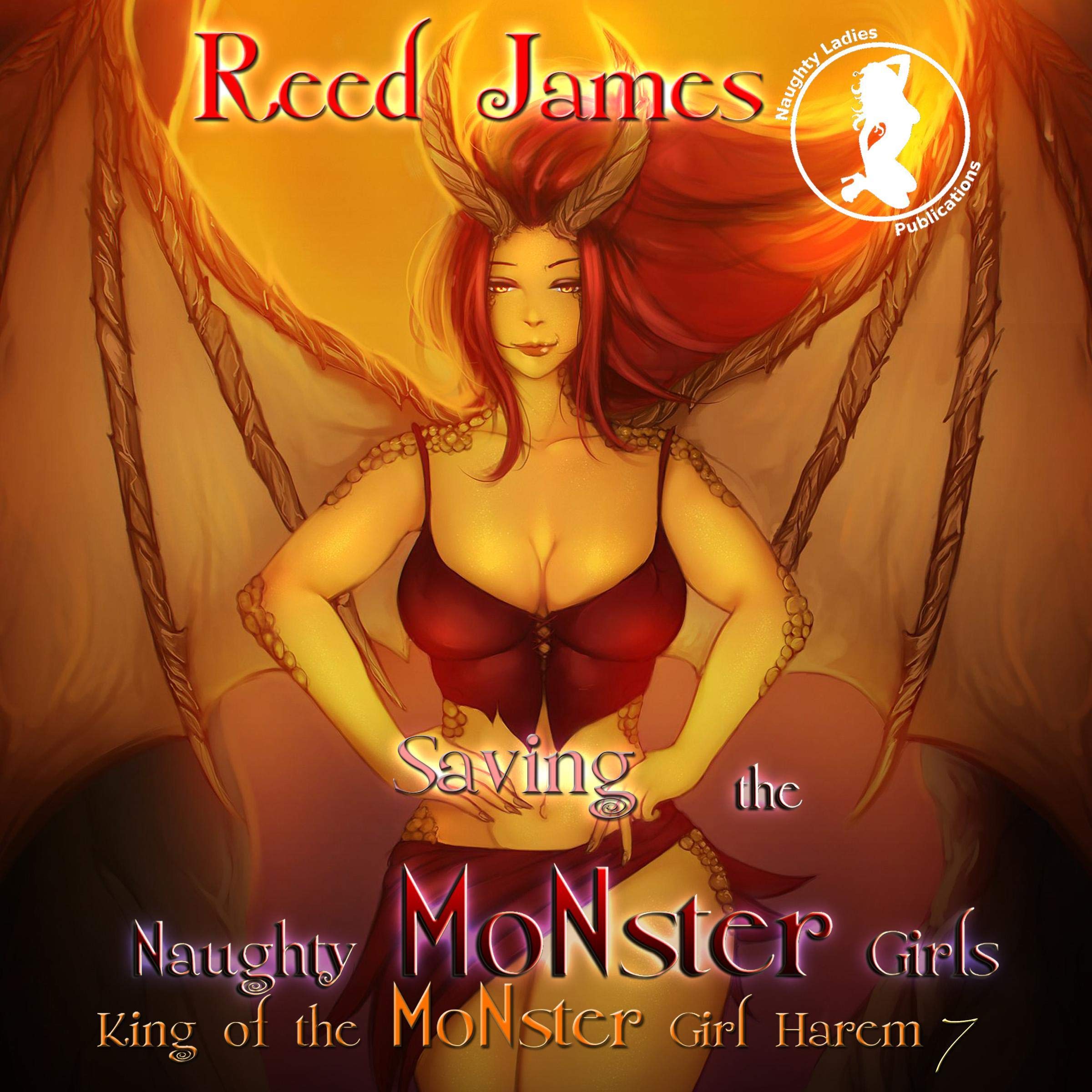 Cover art for Saving the Naughty Monster Girls