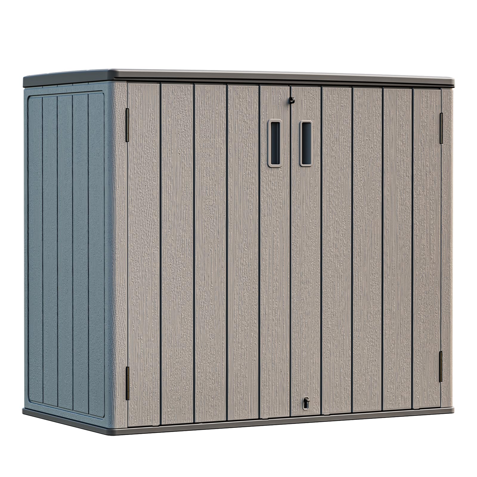 HOMSPARK 37 Cu.ft Double-Layer Shed